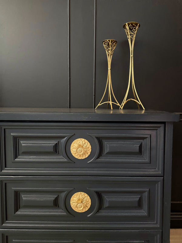 Burgess Furniture dresser dark blue, view 6