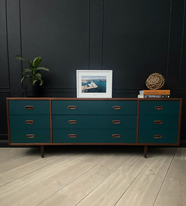 Alrob Furniture dresser dark green, view 2