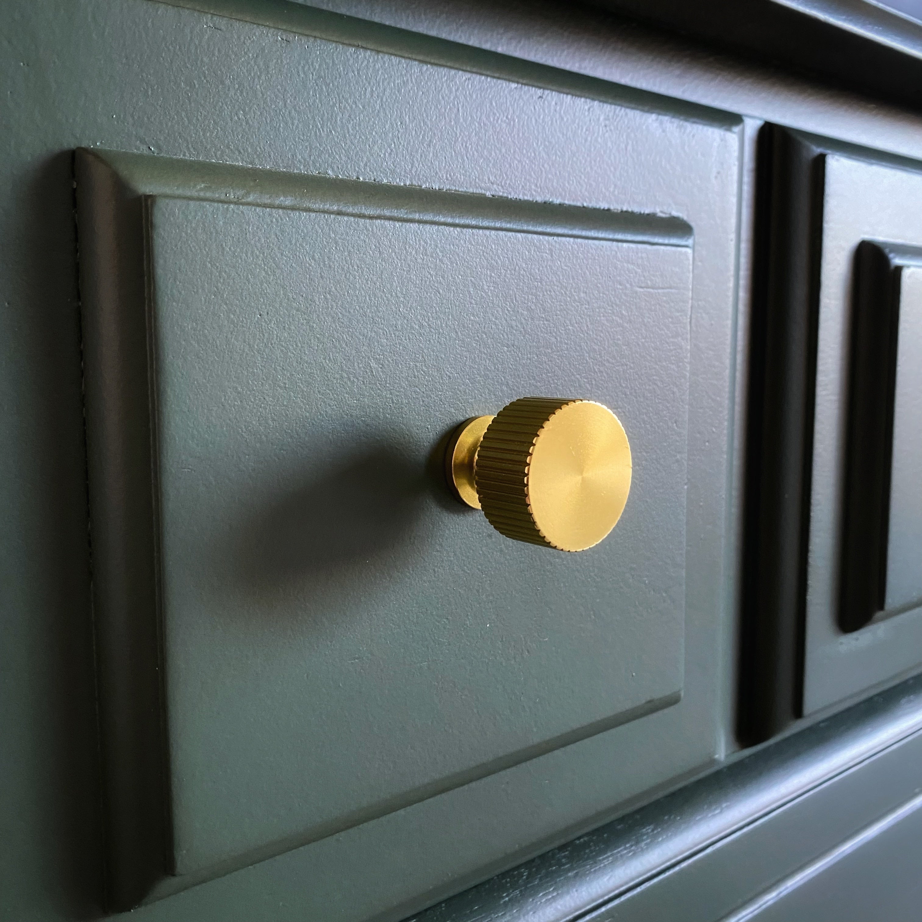 Beautiful dark green dresser