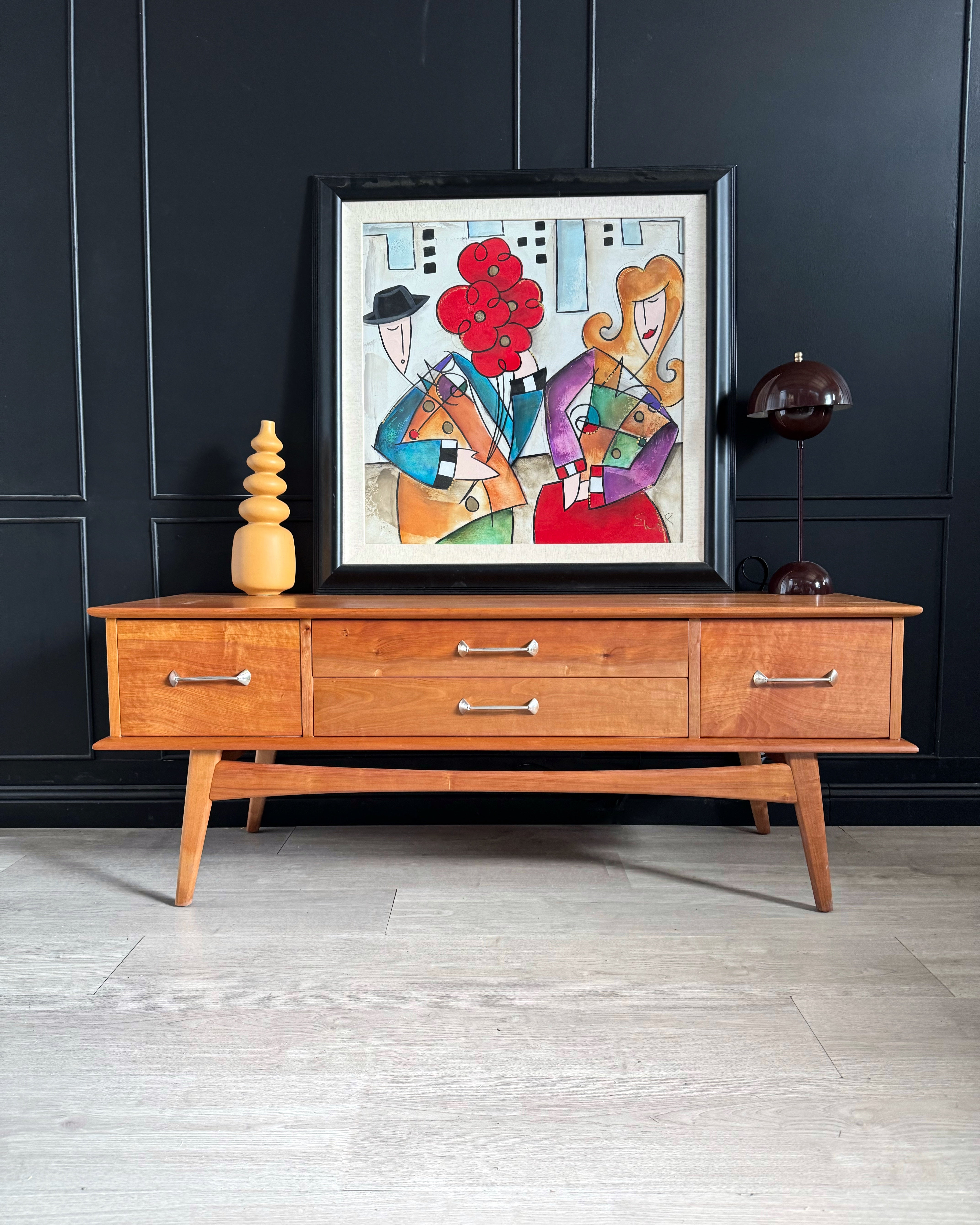 Fler lowboy console / tv unit with original hardware