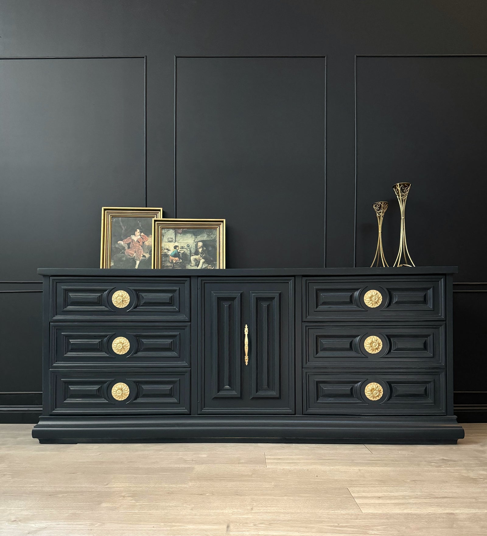 Burgess Furniture dresser dark blue