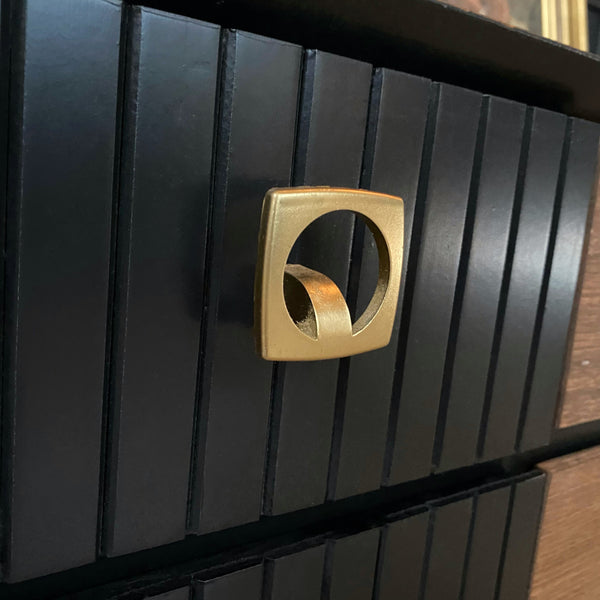 Mid-century dresser black, view 4