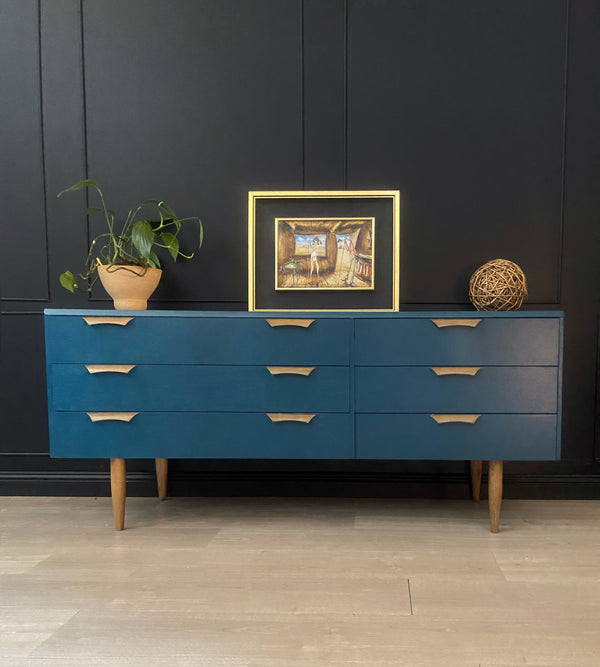 Reliance Furniture dresser blue