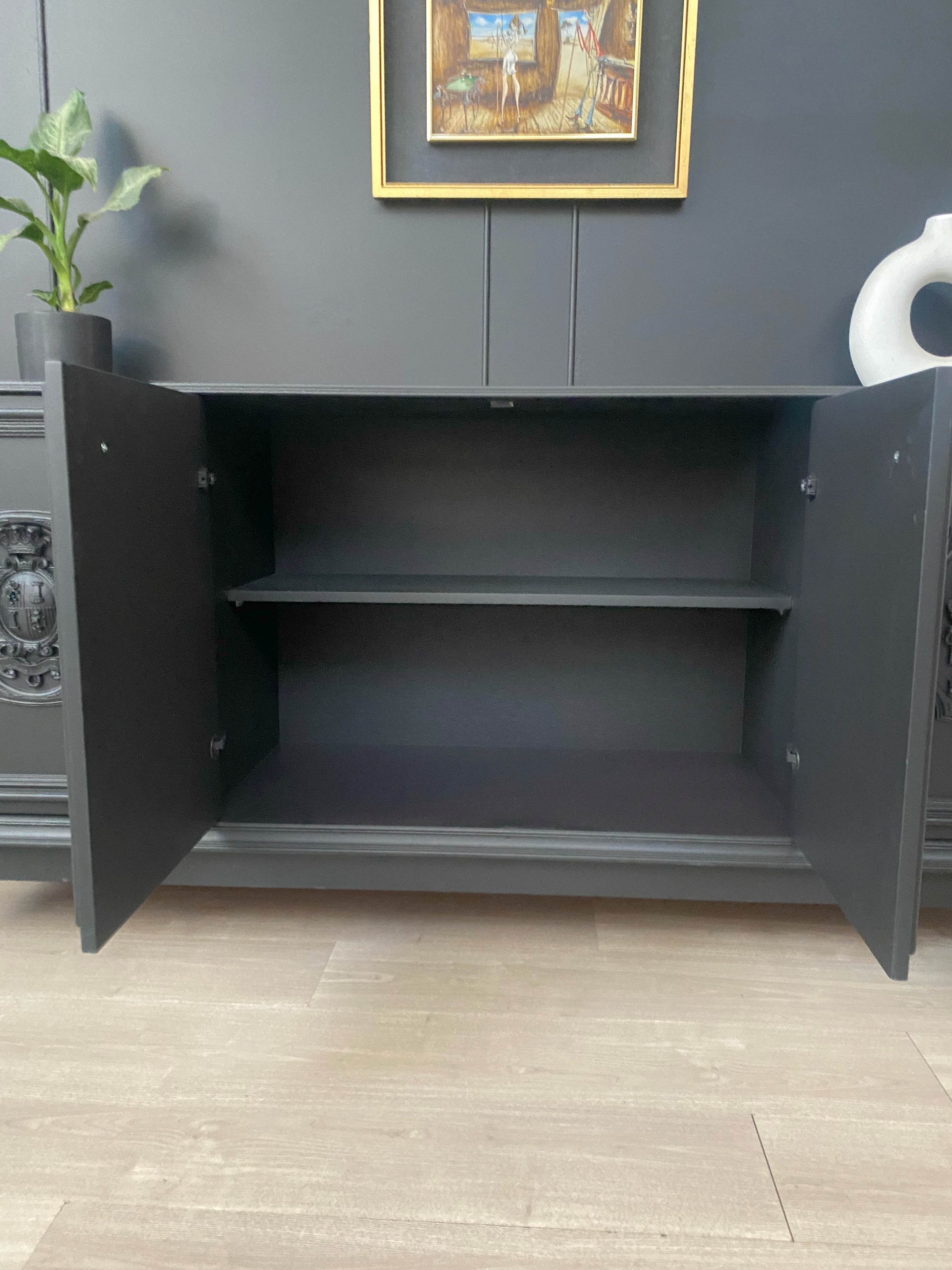 Elegant Black Sideboard / Buffet