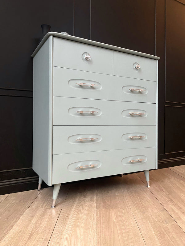 Burgess Furniture dresser blue, view 2