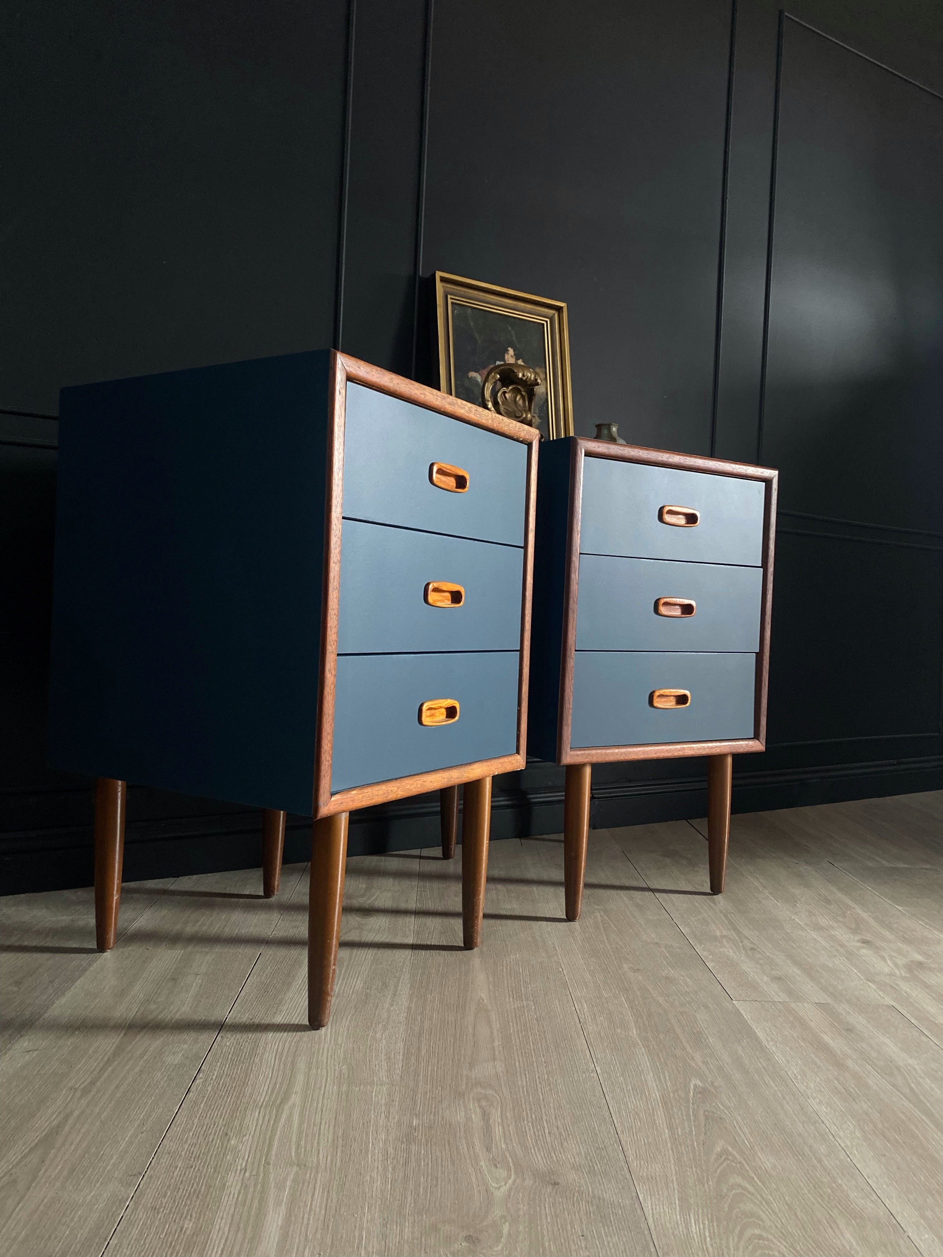 ‘Alrob’ 3 drawer bedsides