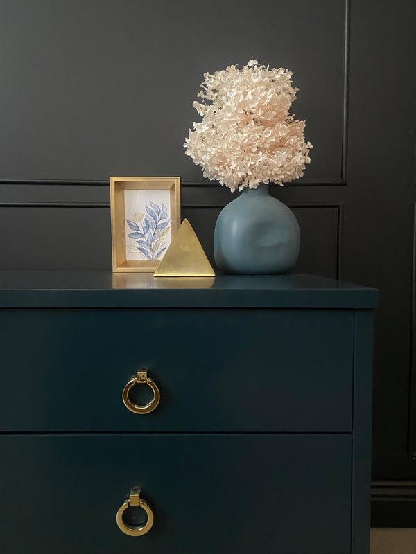 Mid-century dresser blue, view 5