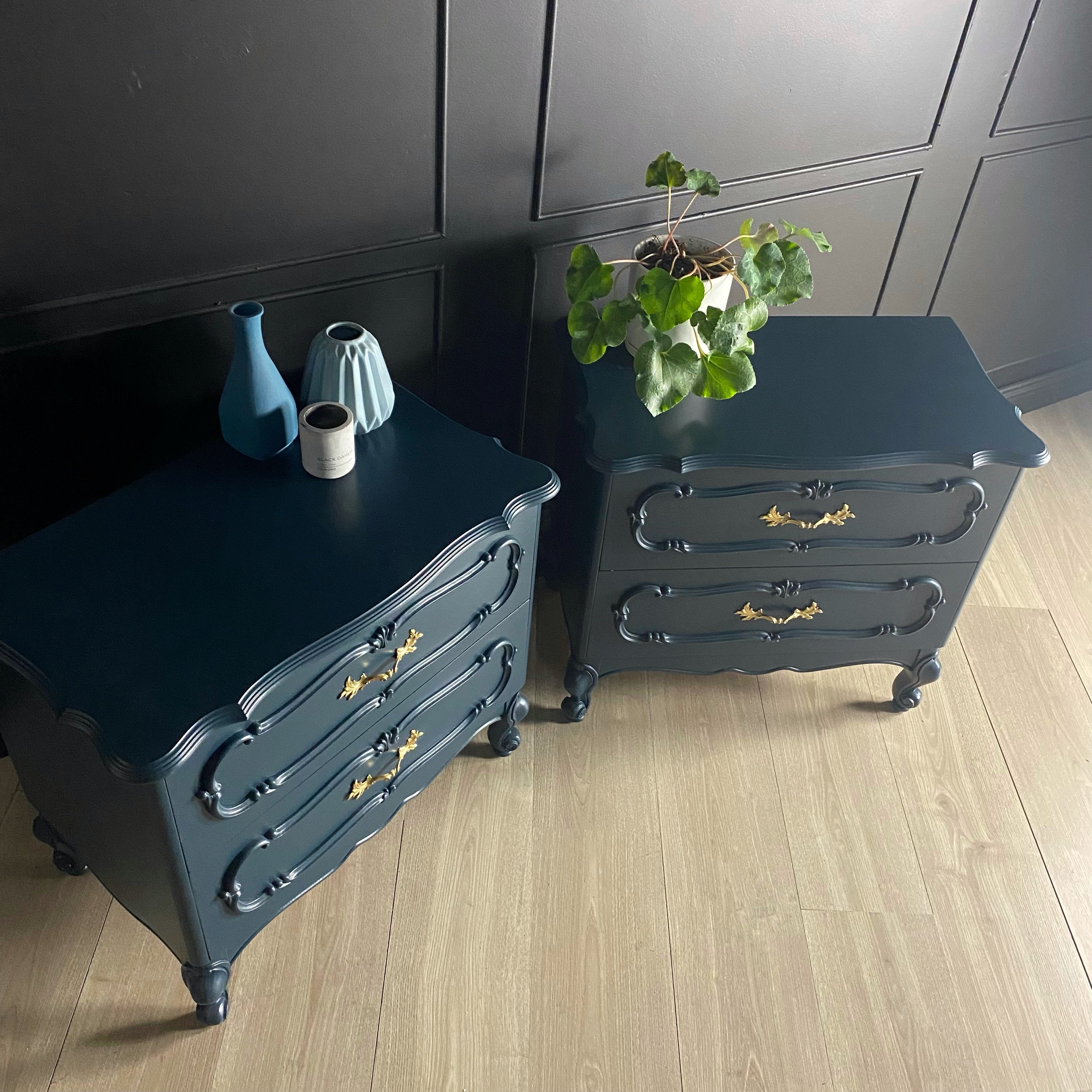 'Belvedere' bedside tables