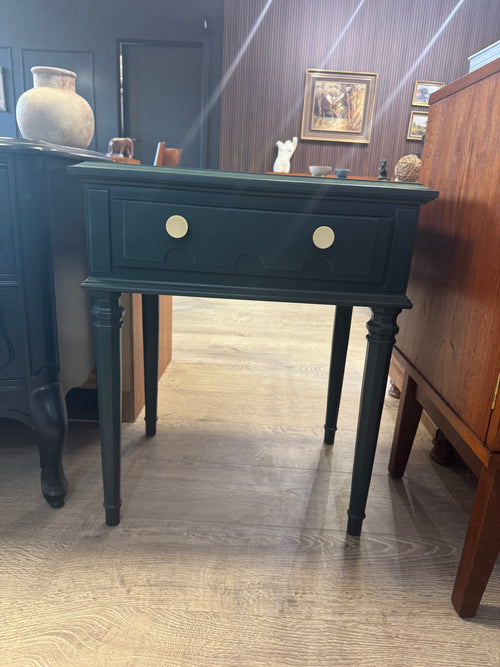 Decro bedside tables green