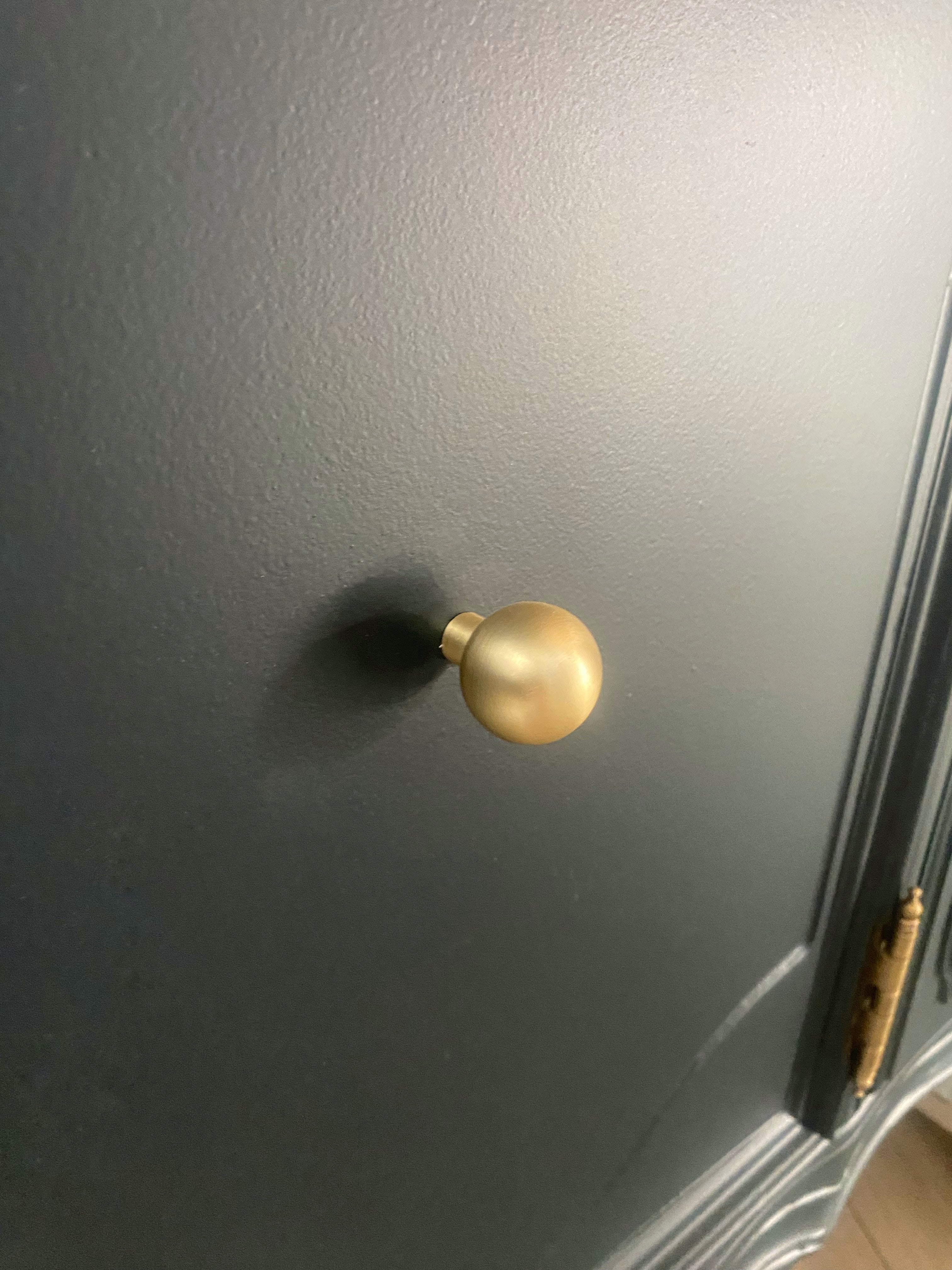 ‘Stunning ‘Thomasville’ dark blue dresser / sideboard / buffet