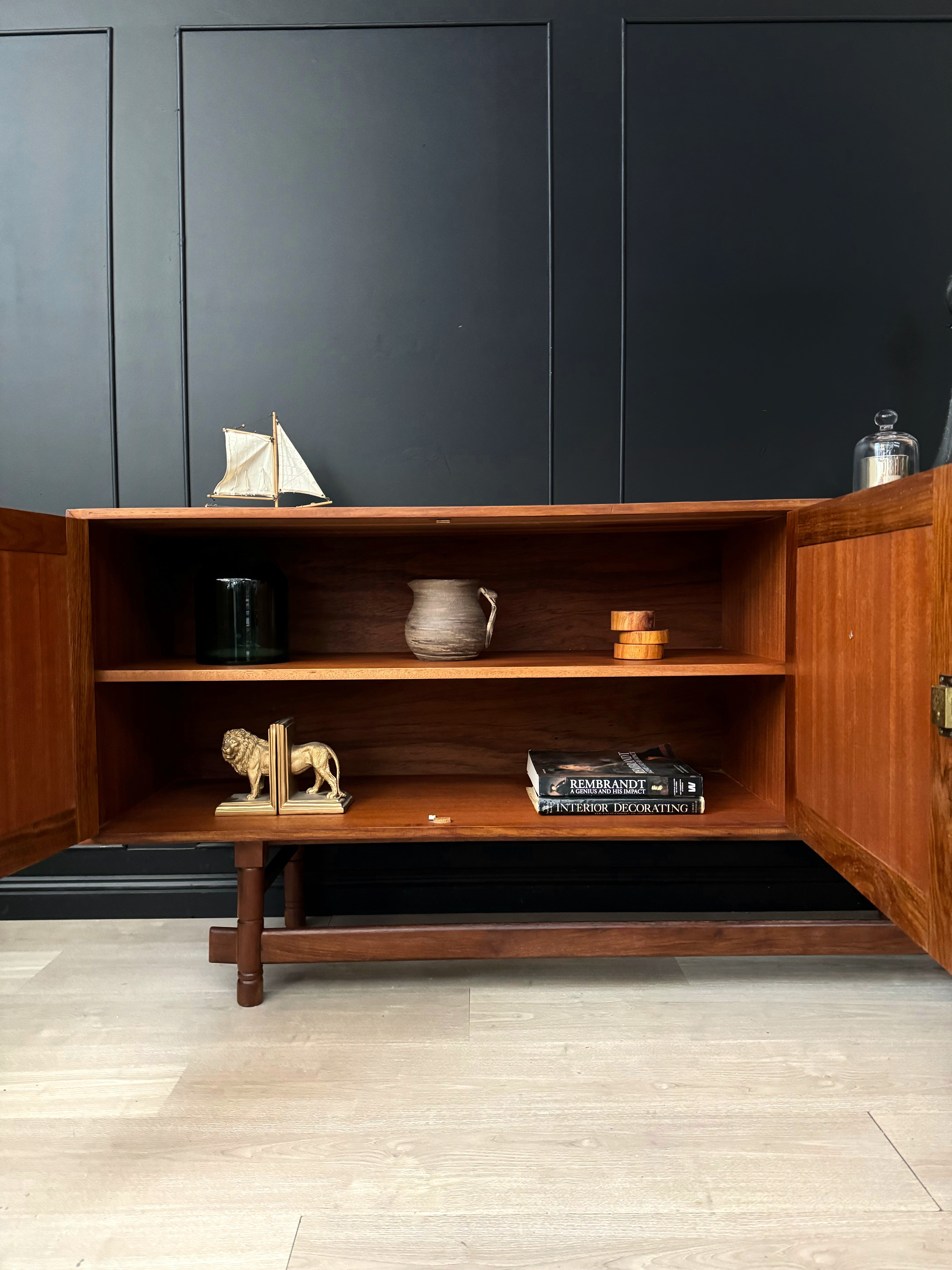 Mid century 3 door buffet