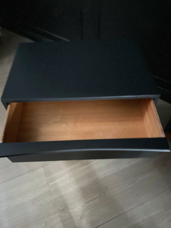 Hayson Furniture bedside tables black, view 3