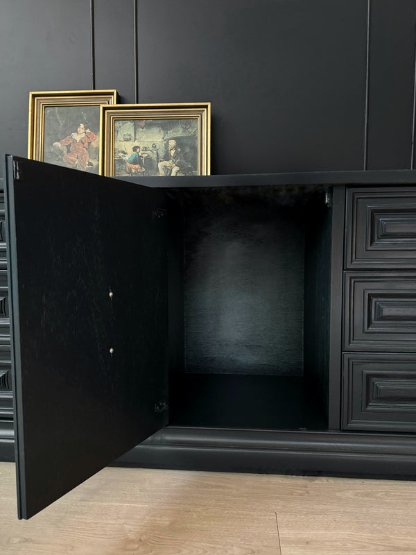 Burgess Furniture dresser dark blue, view 9