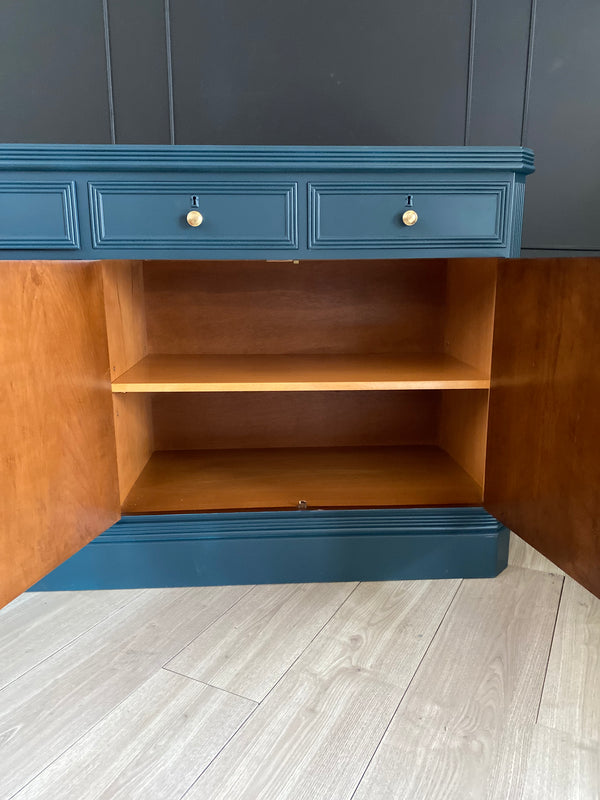 Mid-century sideboard blue, view 10