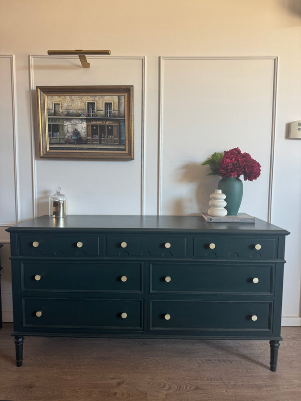 Decro dresser green, view 4