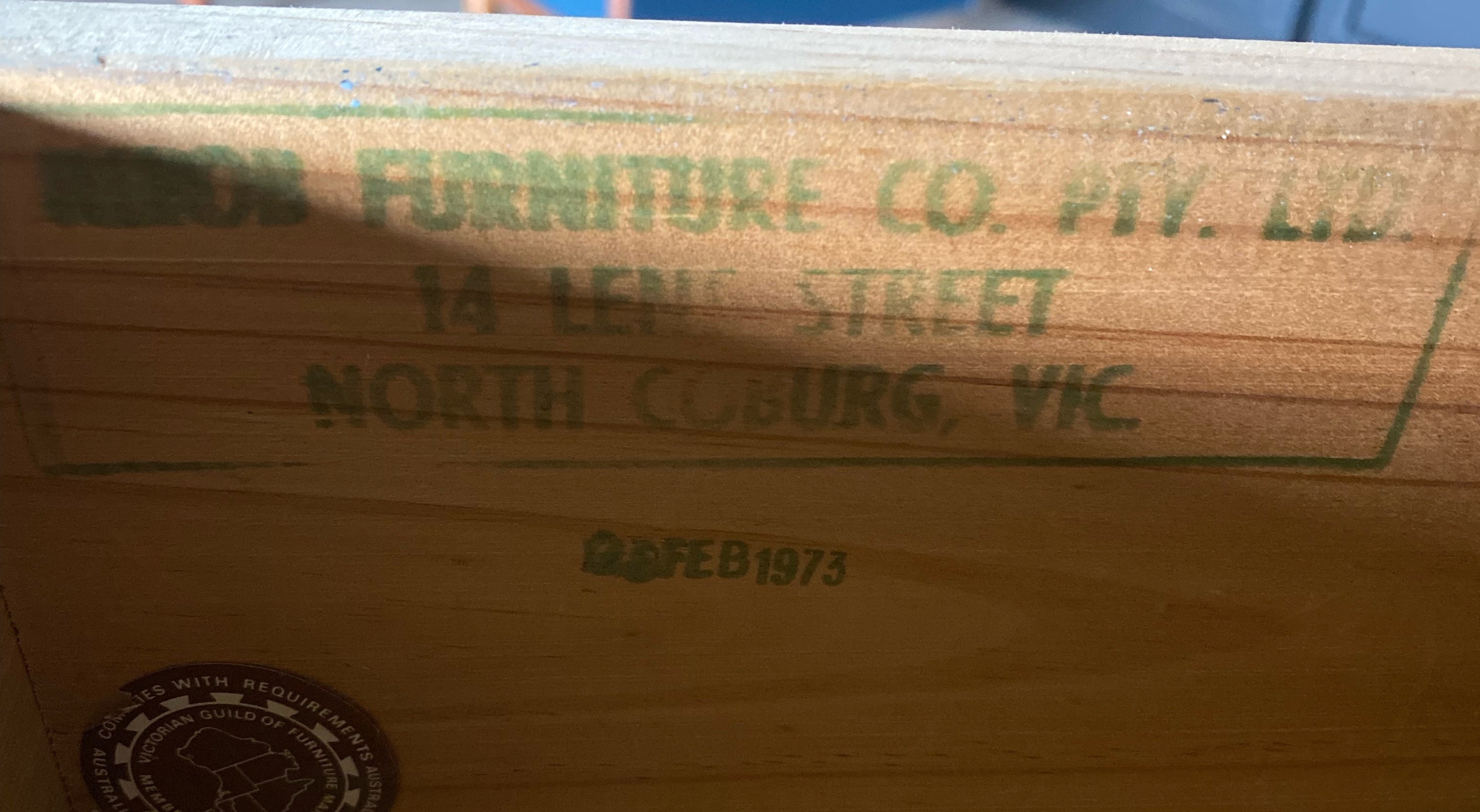 ‘Alrob’ 3 drawer bedsides