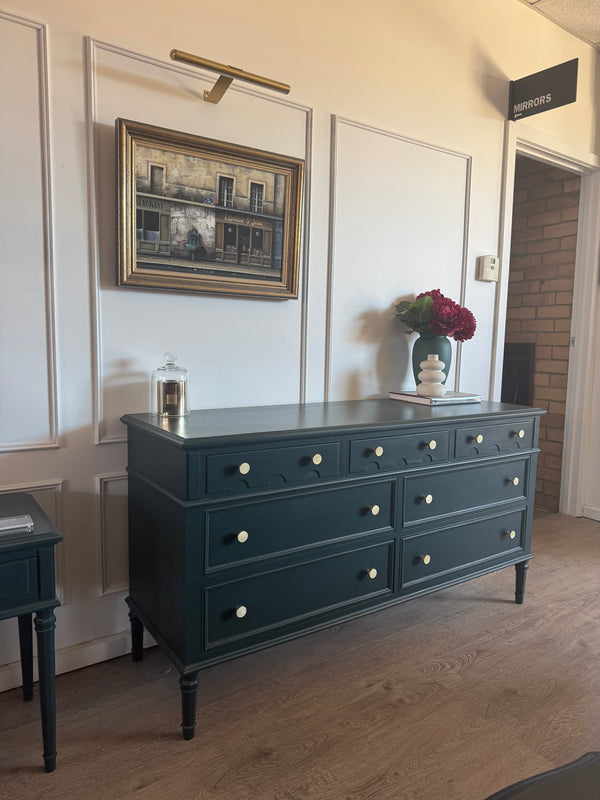 Decro dresser green, view 2