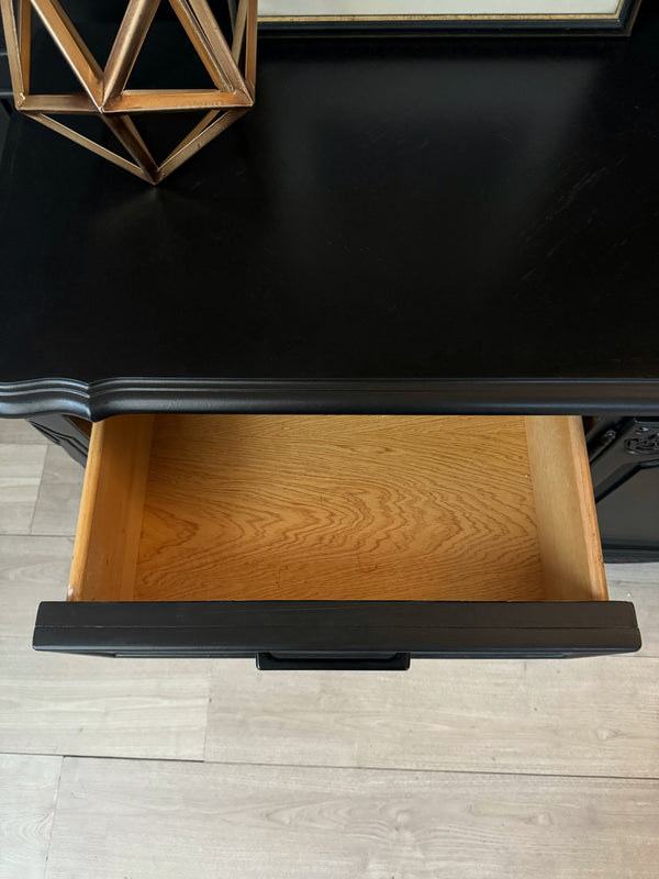 Mid-century dresser black, view 9