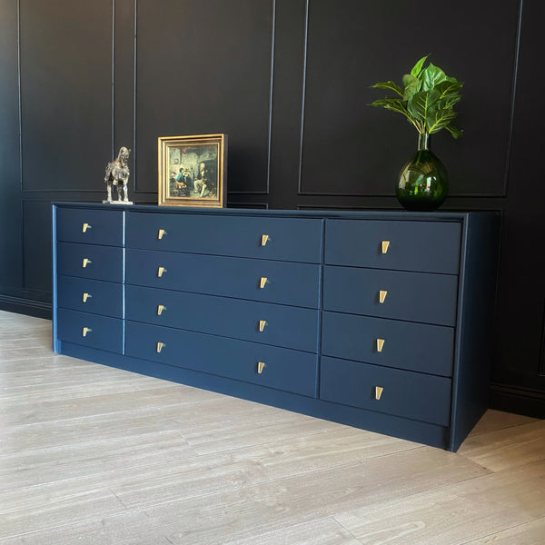 Alrob Furniture dresser blue, view 4