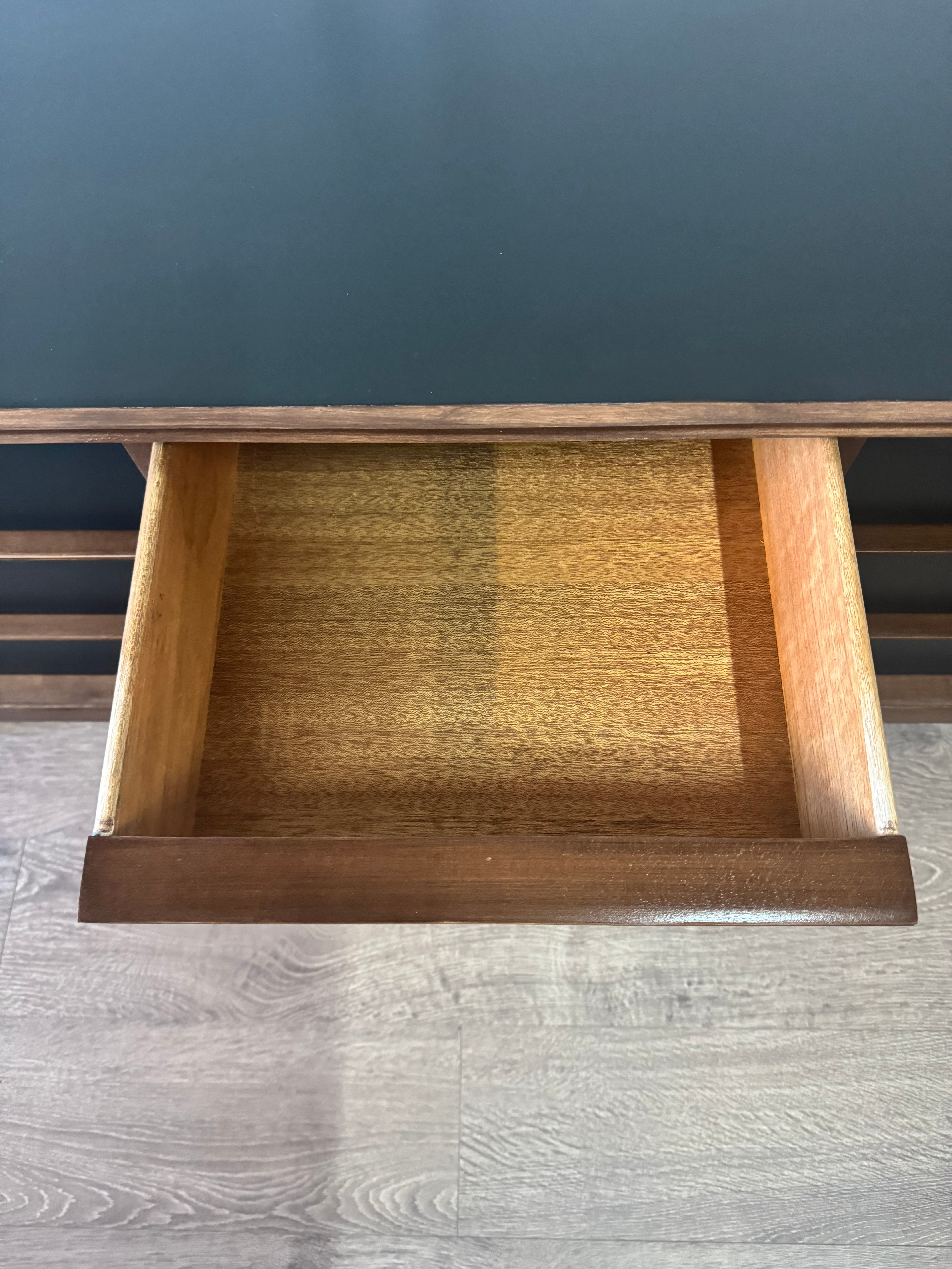 'Hayson Furniture' 9 drawer dresser - Dark Green