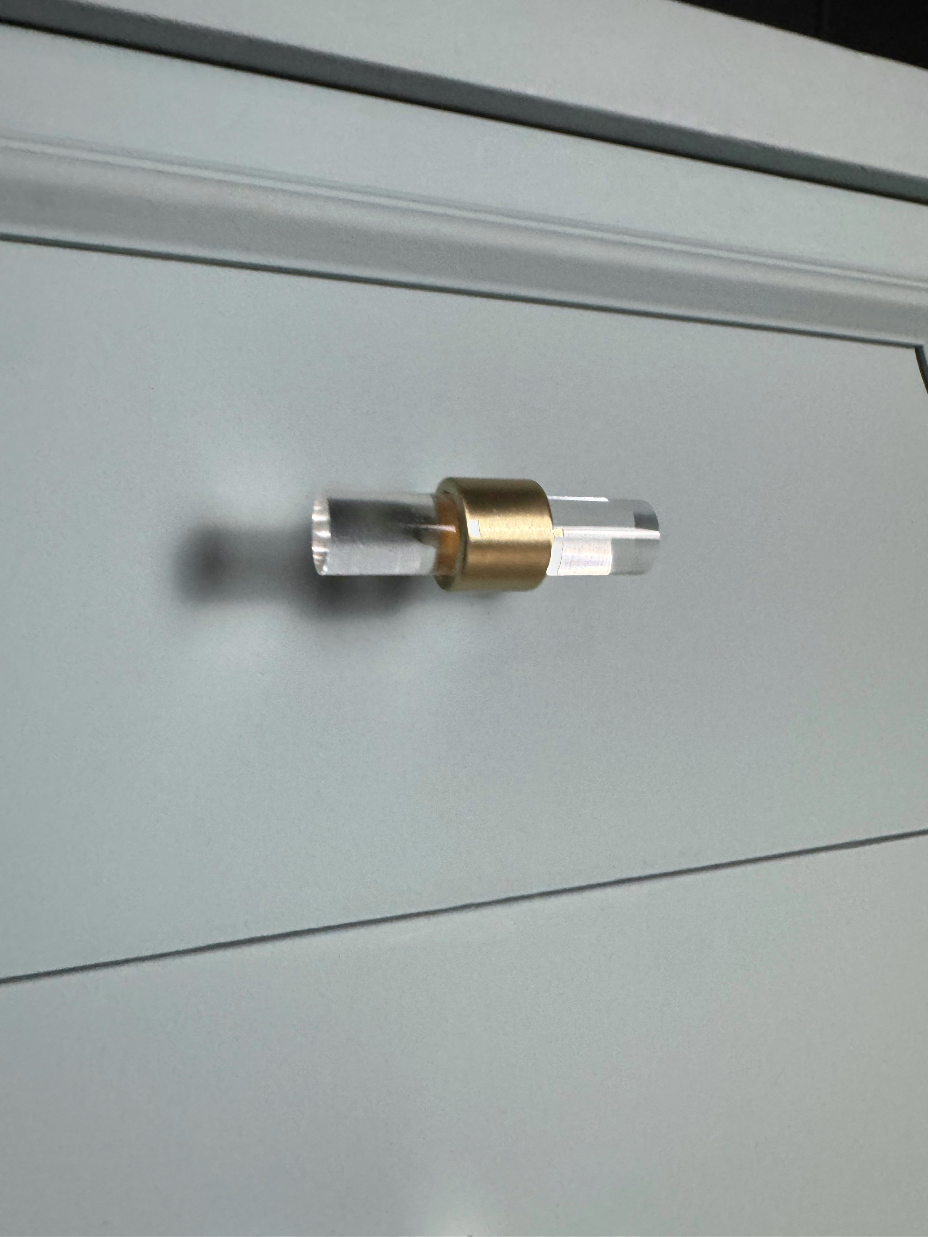 ‘Reliance Furniture’ duck egg blue dresser