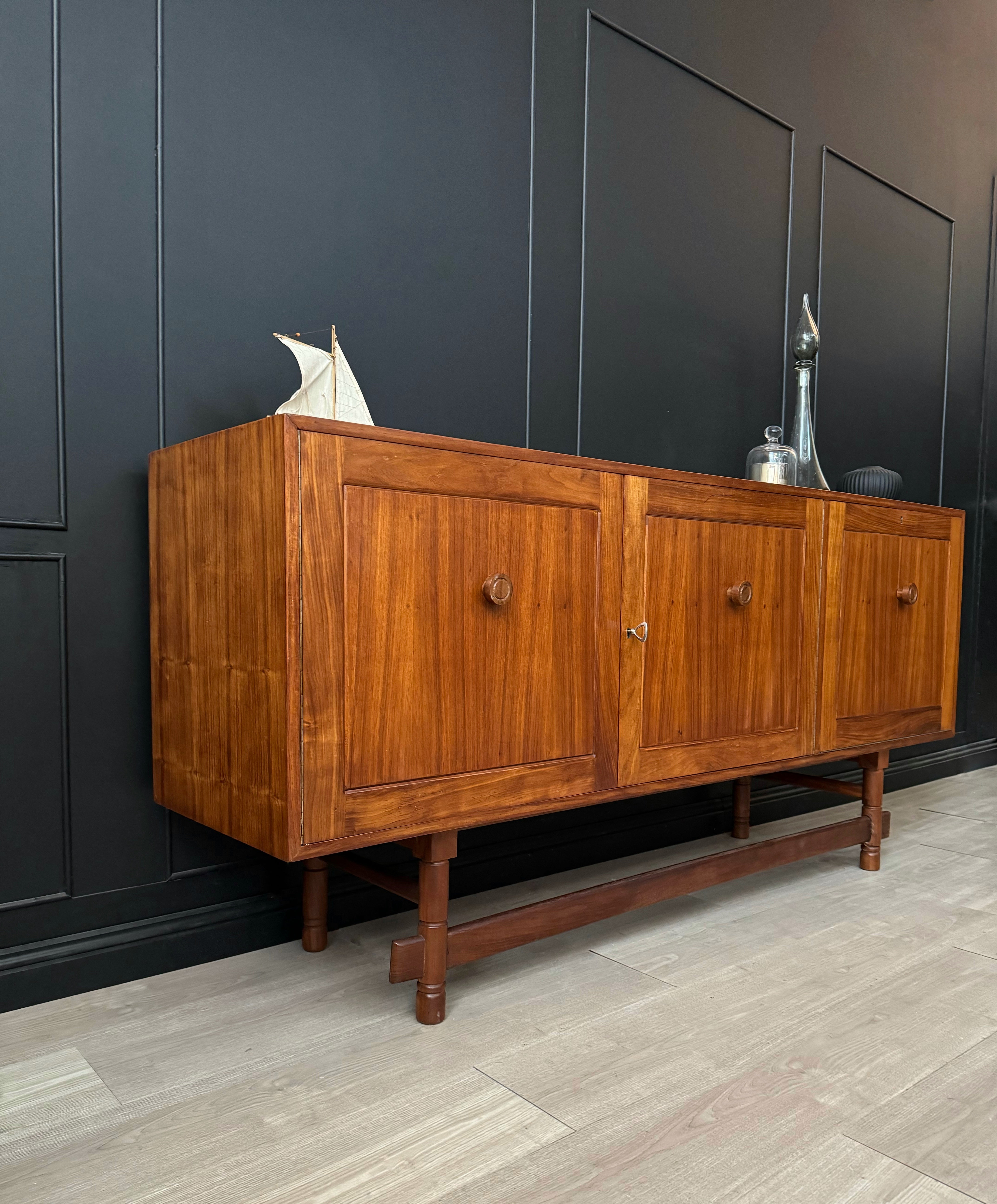 Mid century 3 door buffet