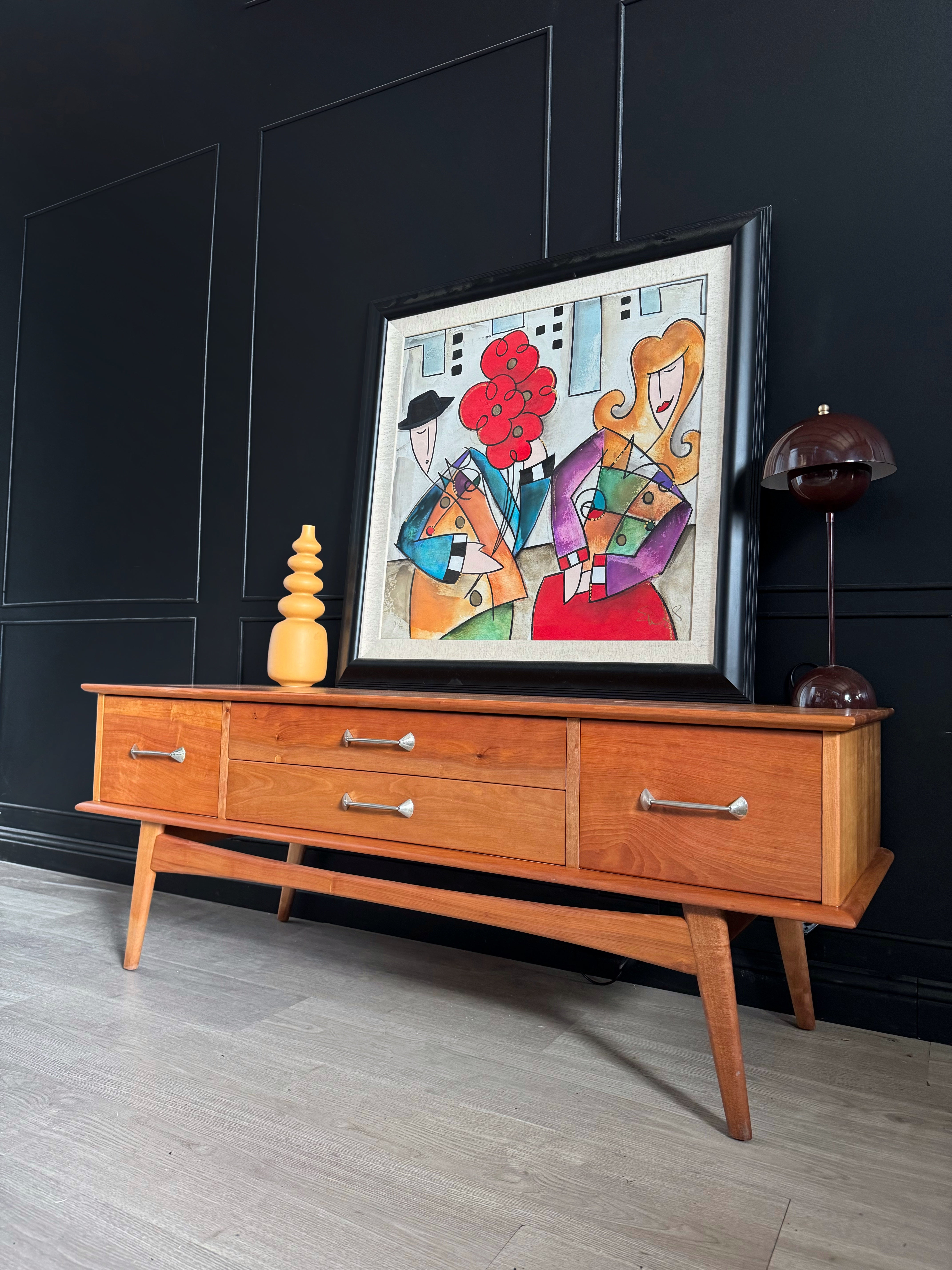 Fler lowboy console / tv unit with original hardware