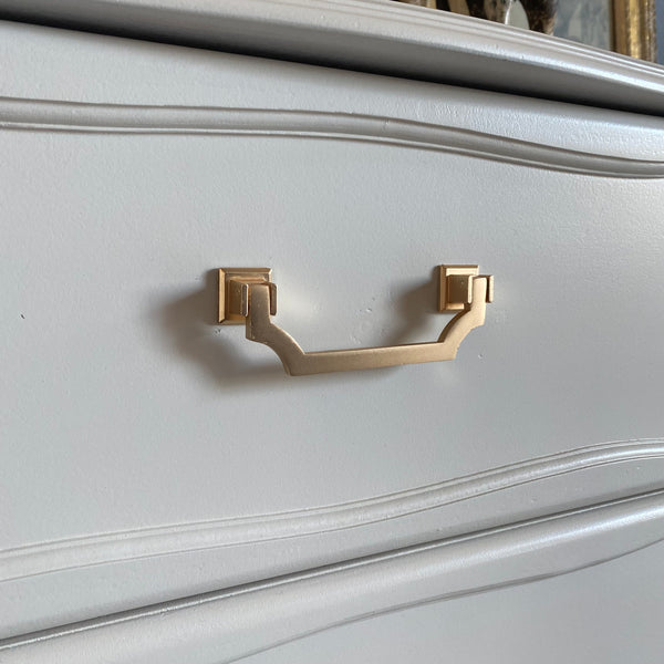 Mid-century dresser white, view 5
