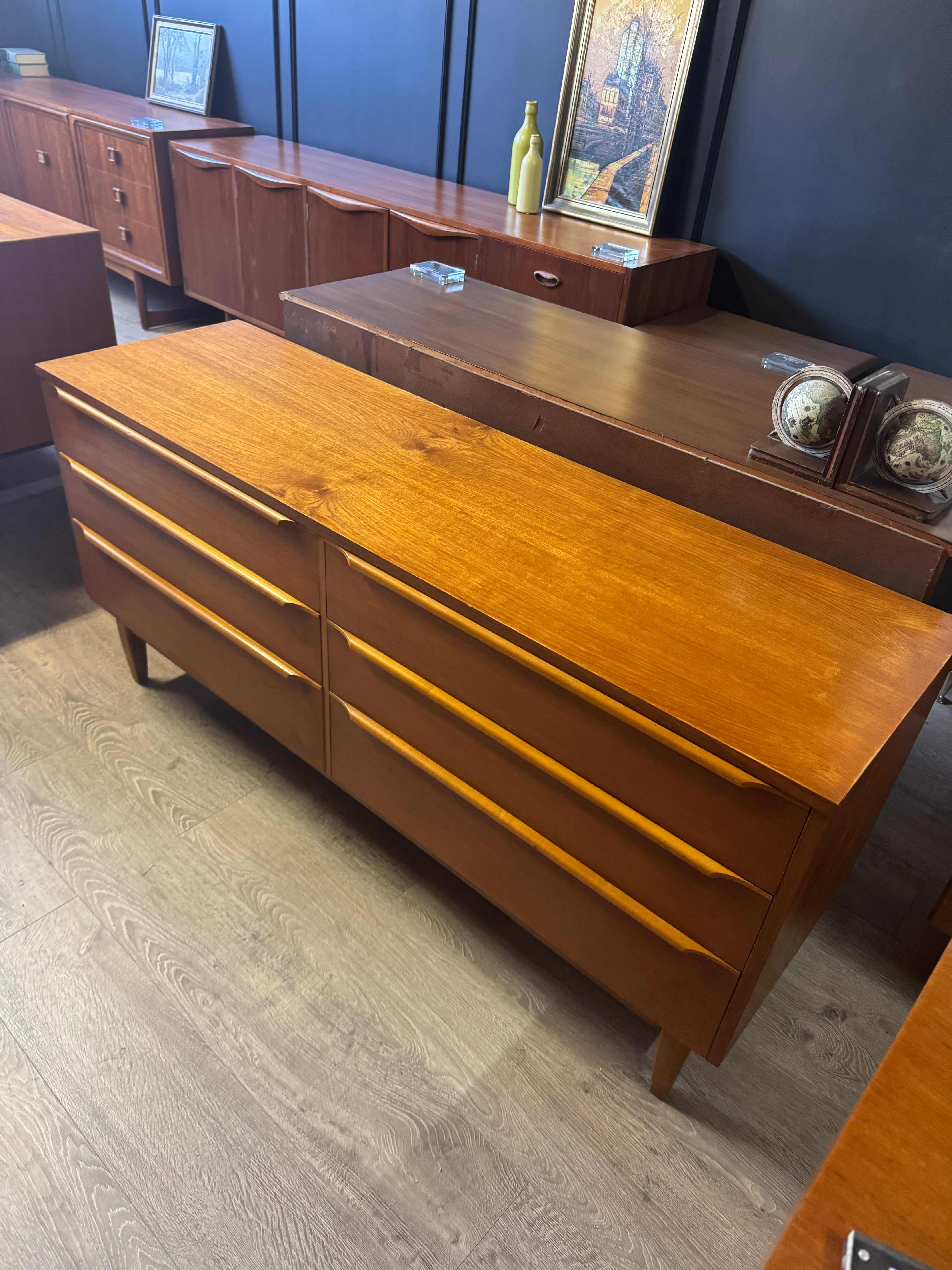 'Reliance Furniture' Wave Handled Dresser