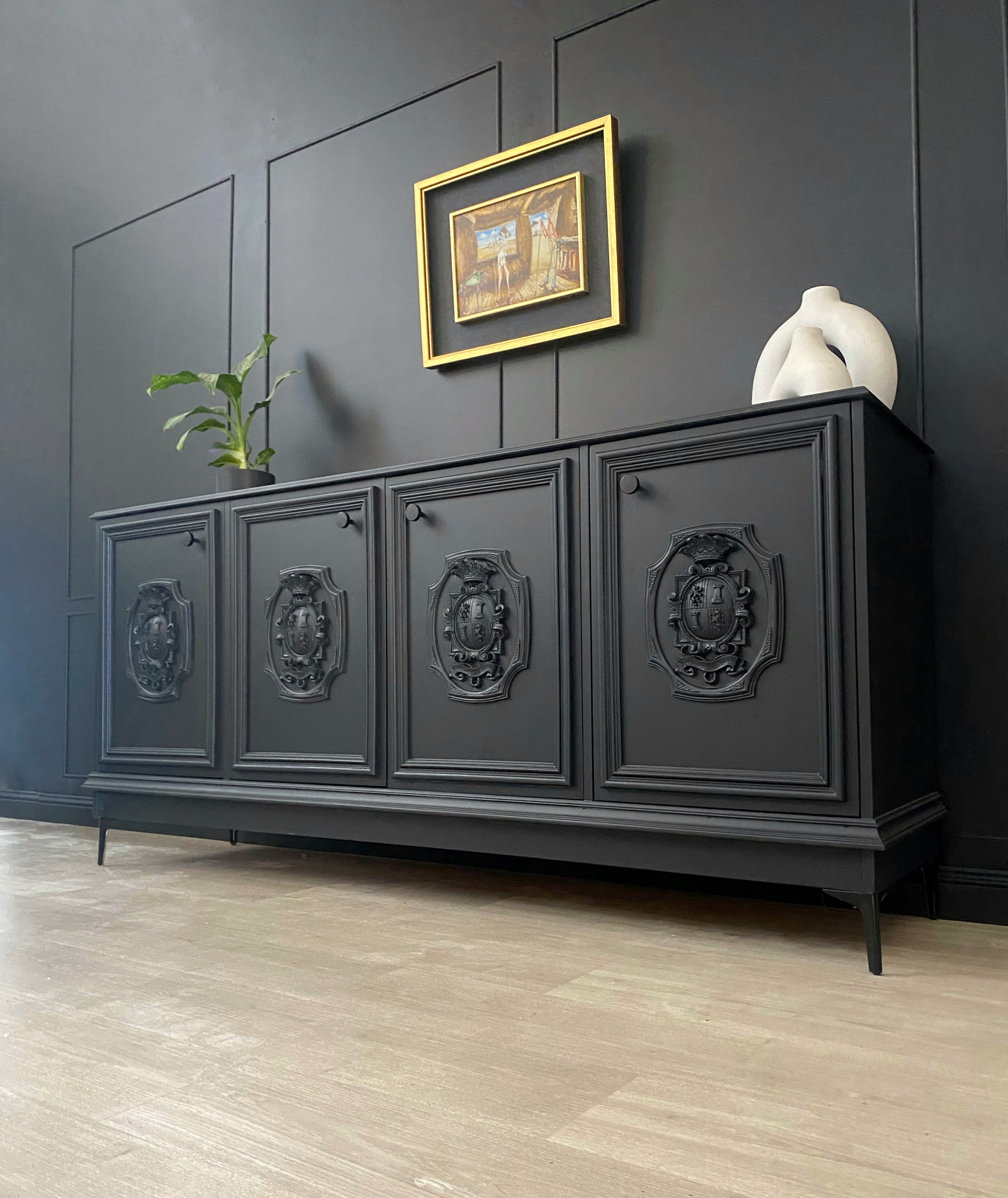 Elegant Black Sideboard / Buffet
