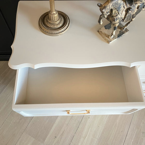 Mid-century dresser white, view 6