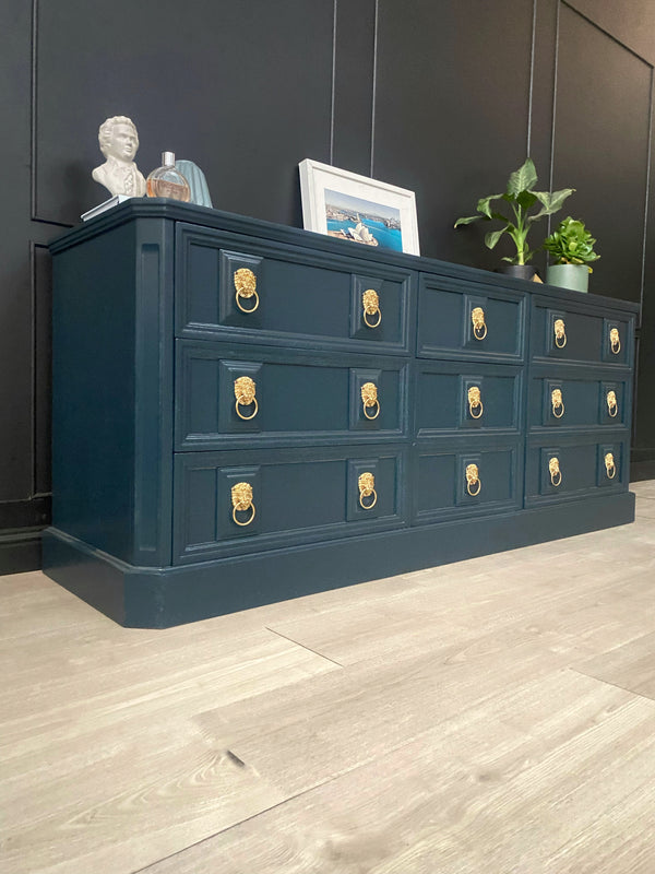 Buttery Brothers dresser blue, view 3