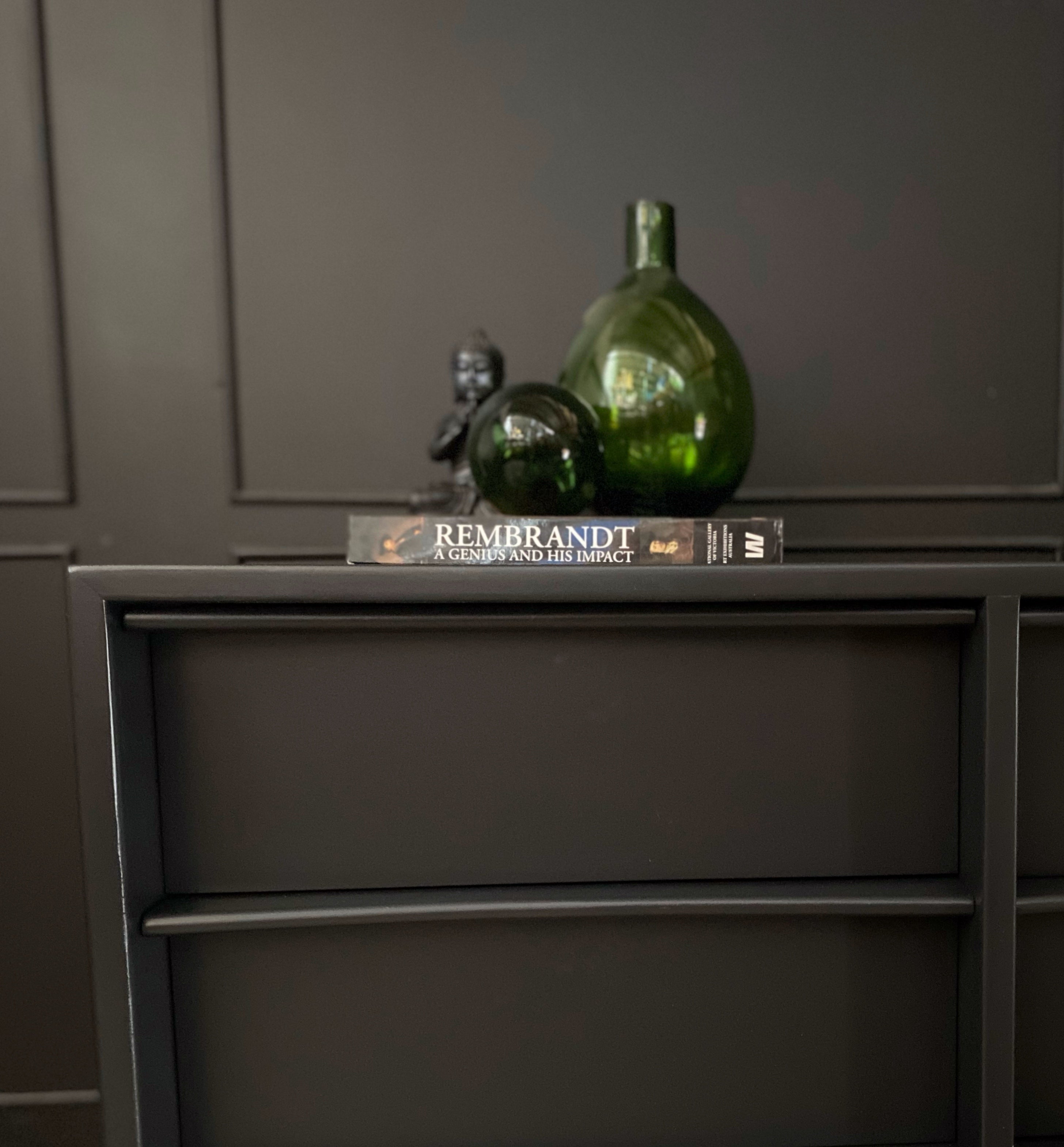 Mid Century Black ‘Hans Hayson’ Dresser