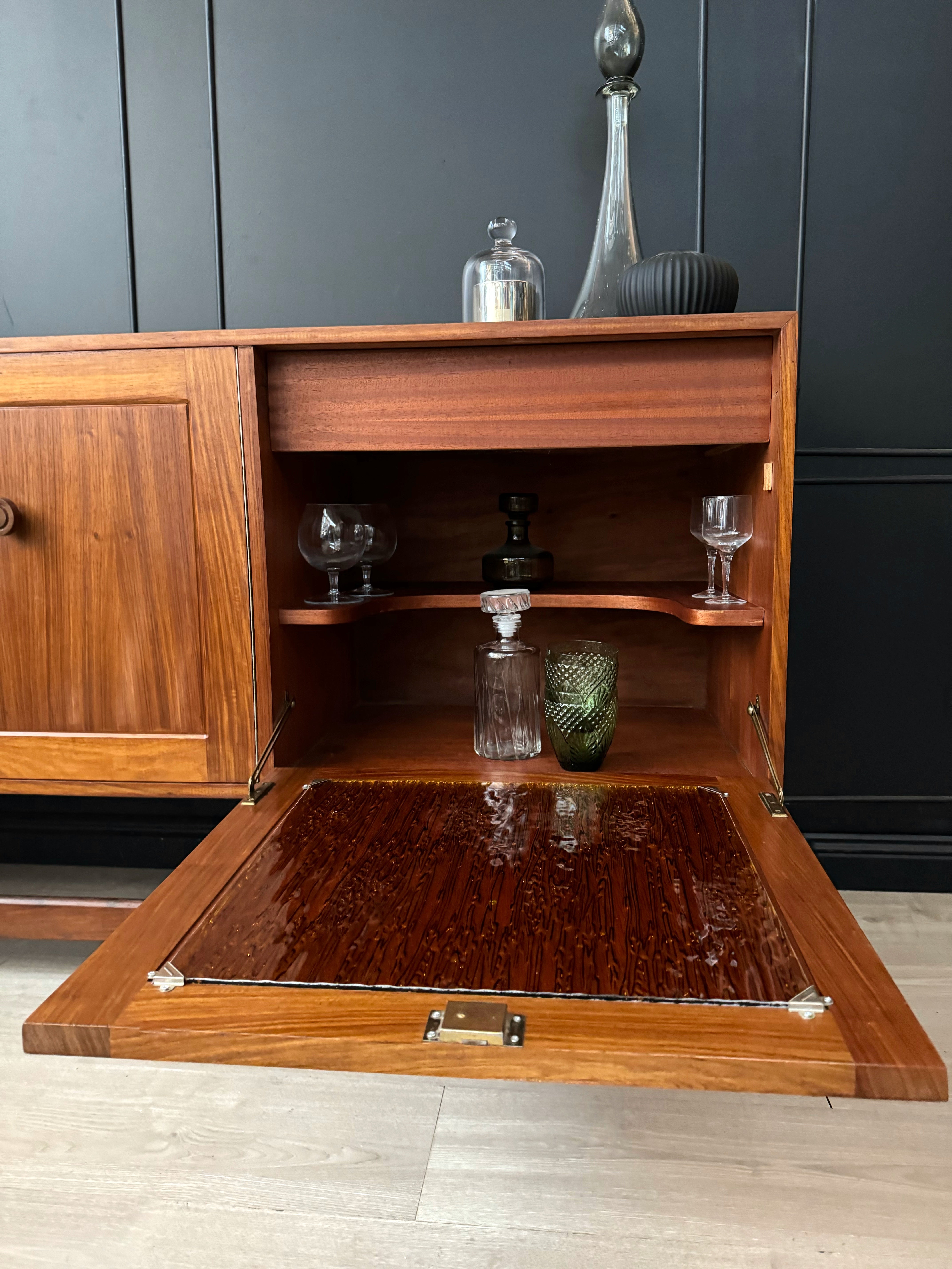 Mid century 3 door buffet