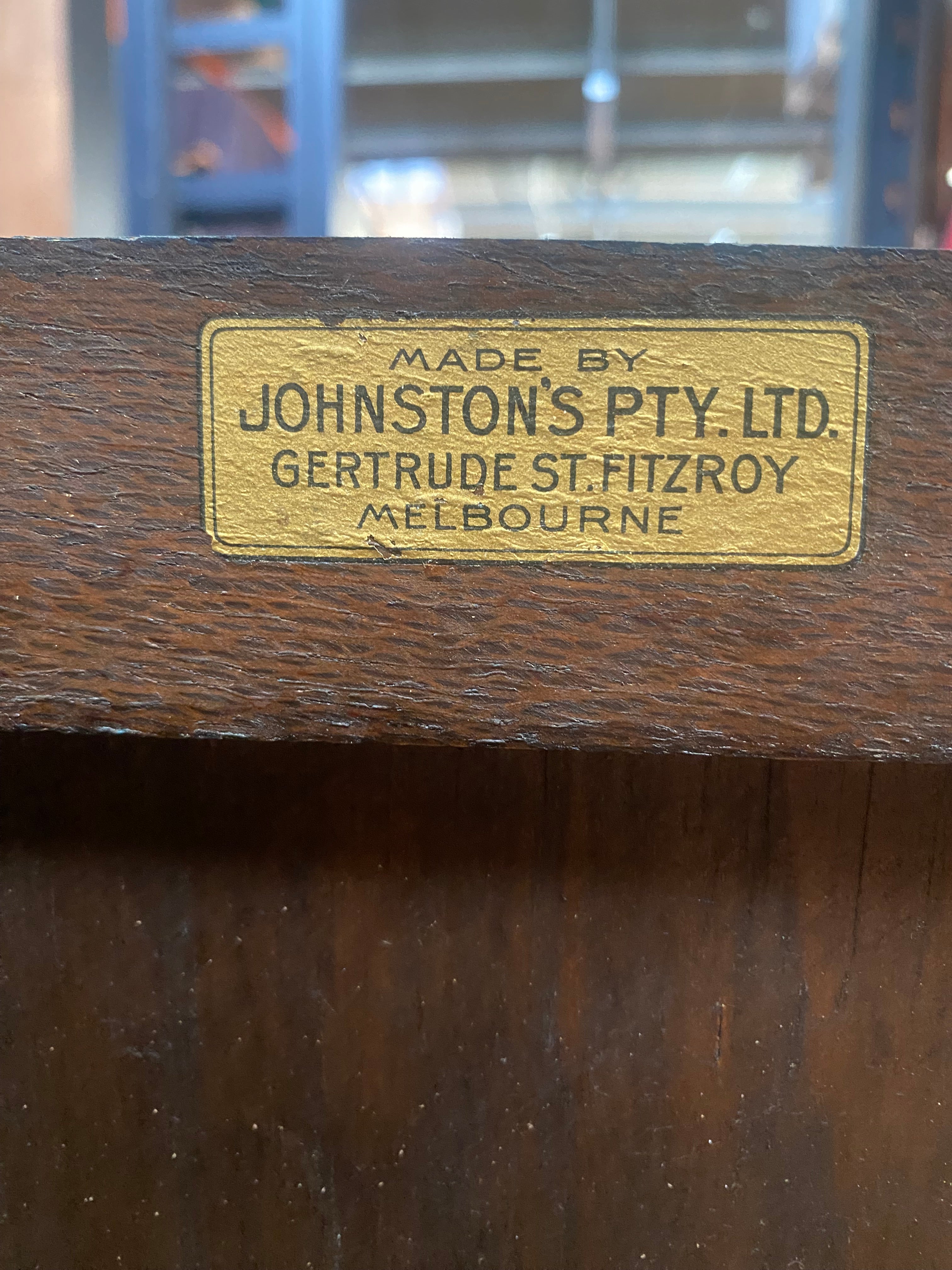 Rich Dark Blue Sideboard / Buffet