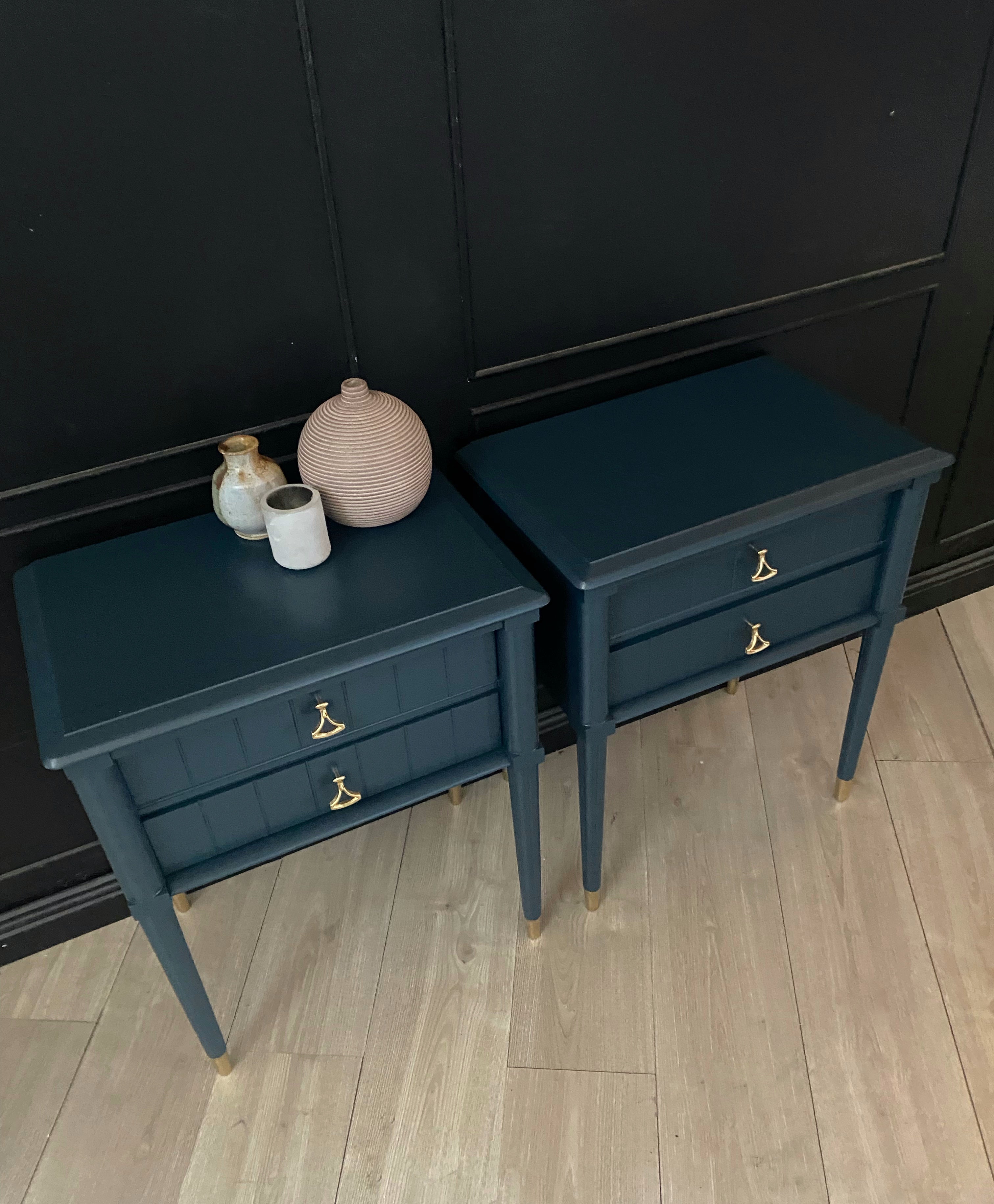 Stunning ‘Burgess Furniture’ Bedside Tables