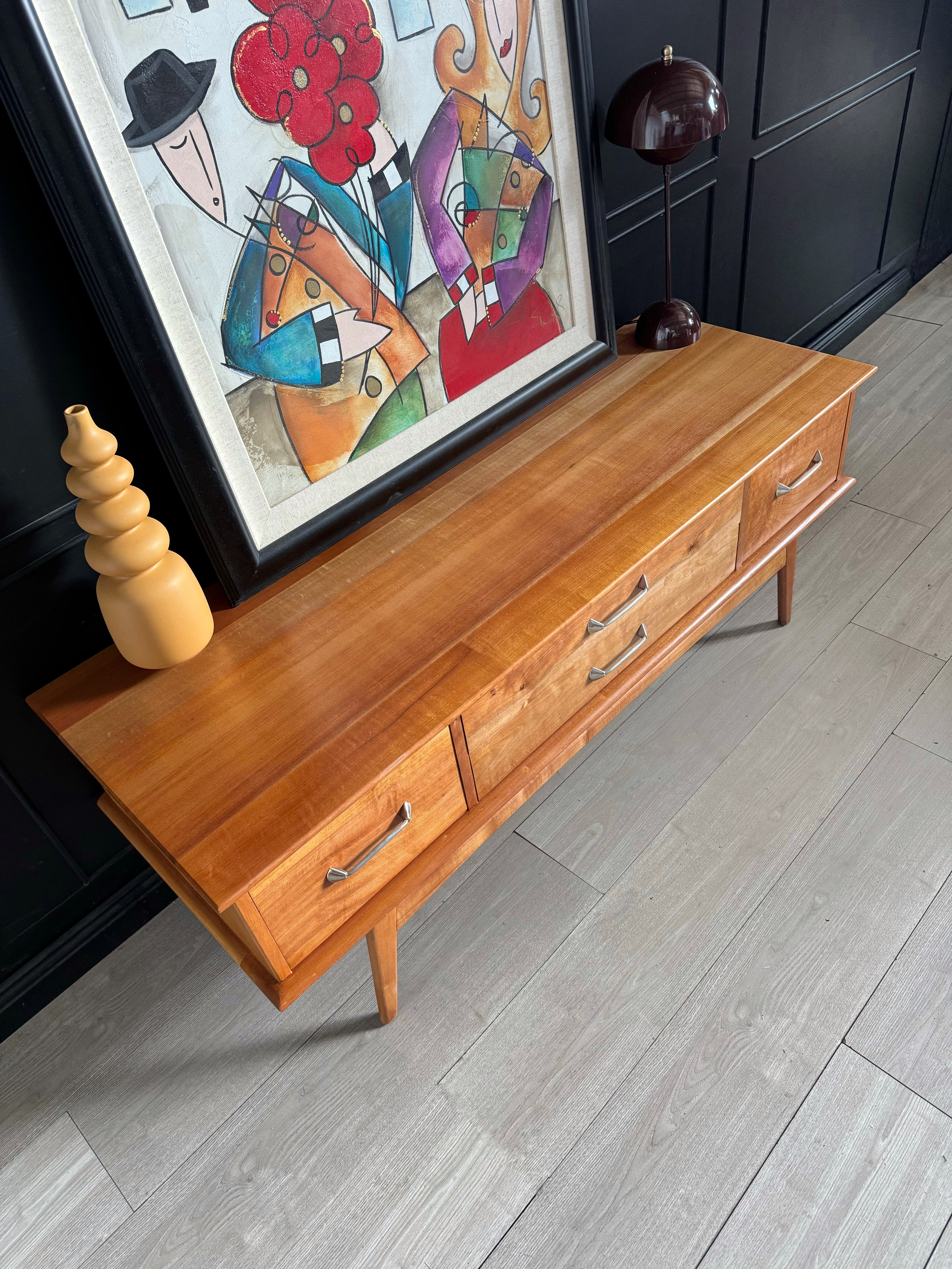 Fler lowboy console / tv unit with original hardware