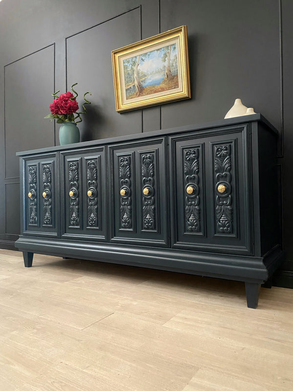 Burgess Furniture sideboard dark blue, view 2