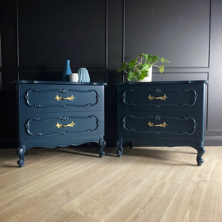 'Belvedere' bedside tables