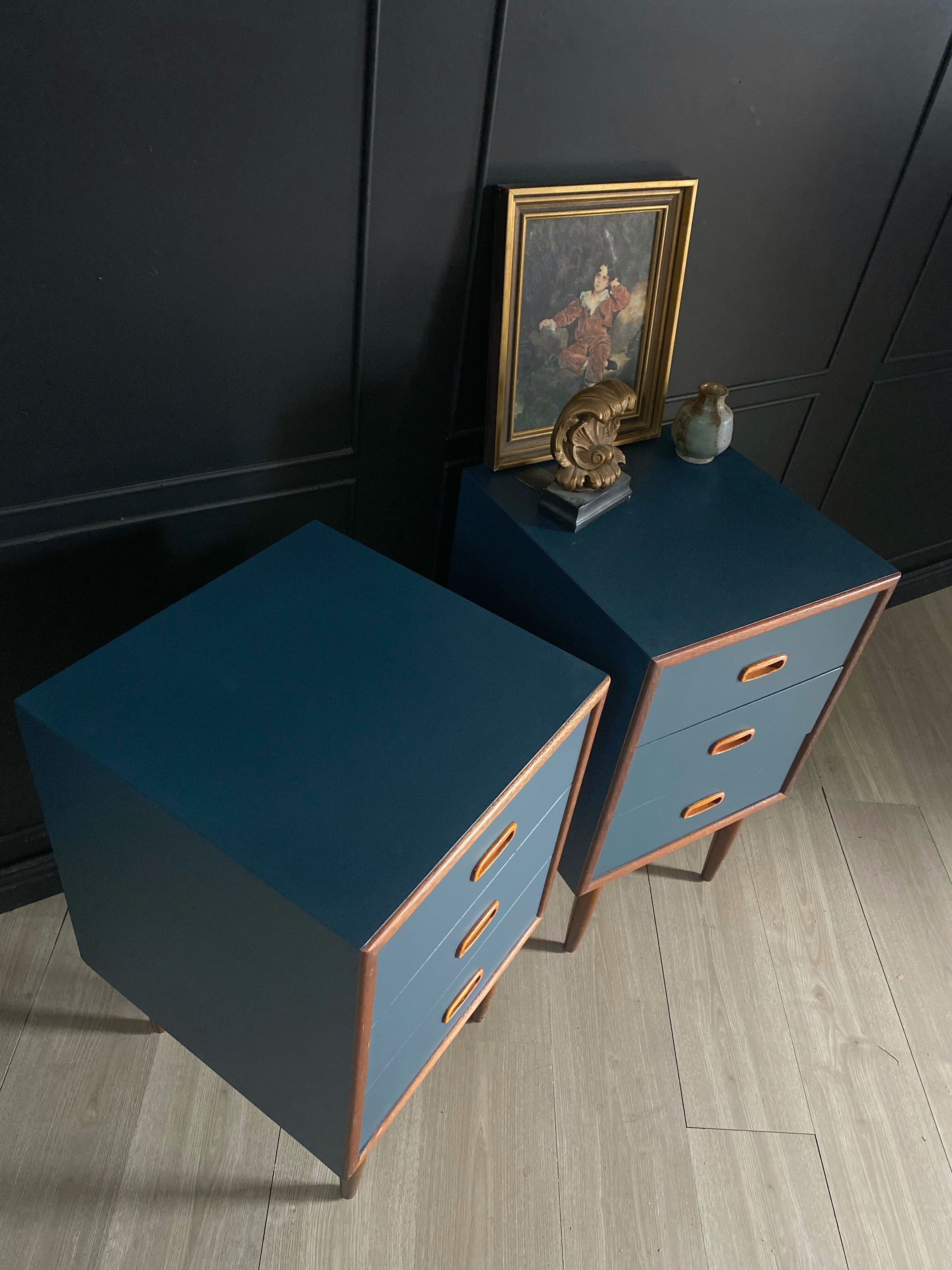 ‘Alrob’ 3 drawer bedsides