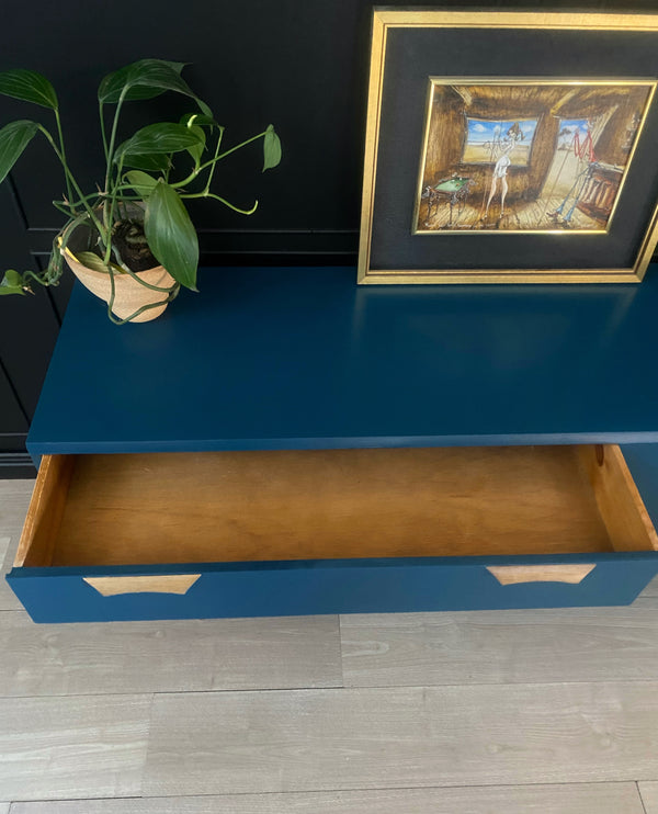 Reliance Furniture dresser blue, view 6