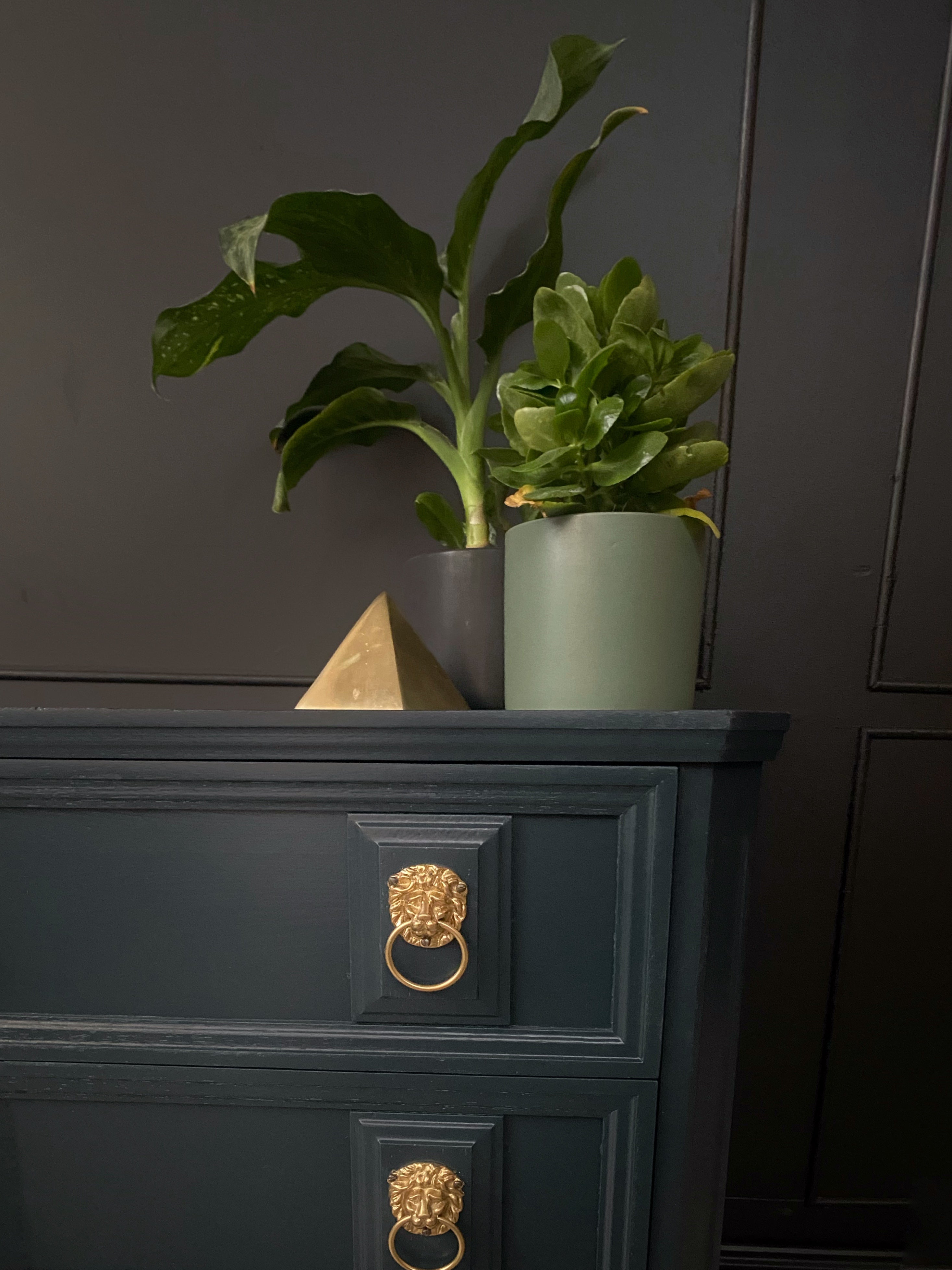 ‘Buttery Brothers’ blue dresser