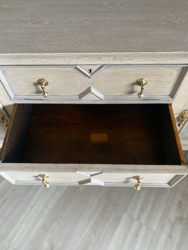 Mid-century sideboard white, view 8
