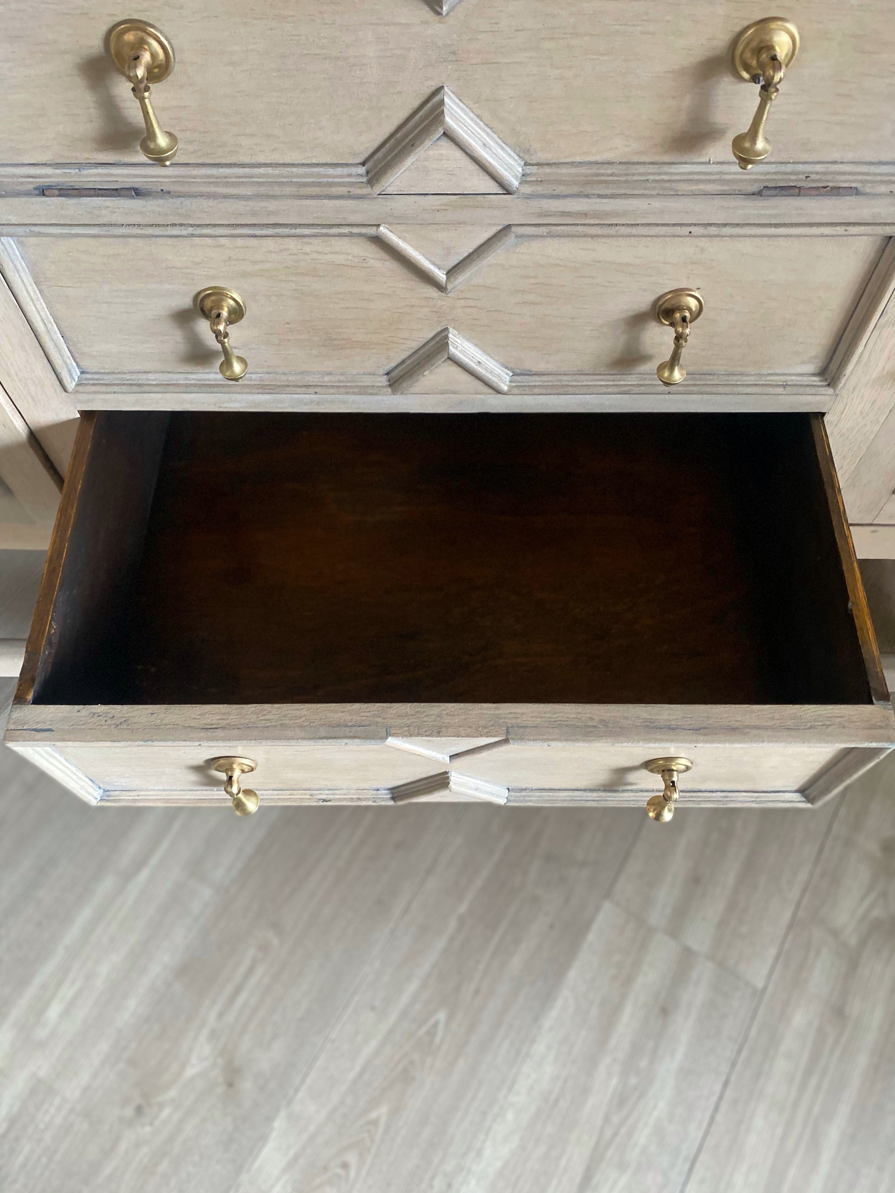 Stunning Solid Wood Jacobean Sideboard / Buffet