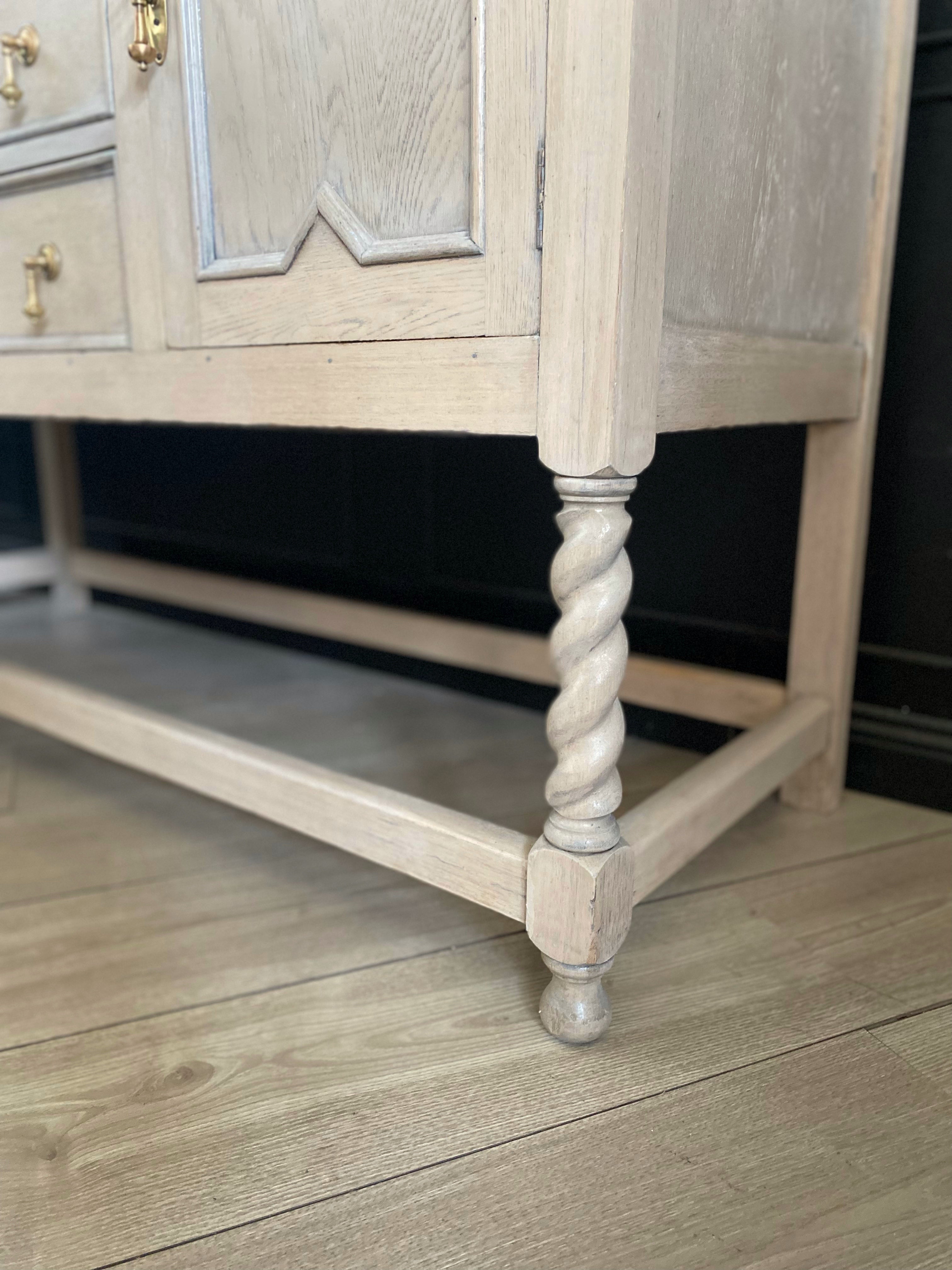 Stunning Solid Wood Jacobean Sideboard / Buffet