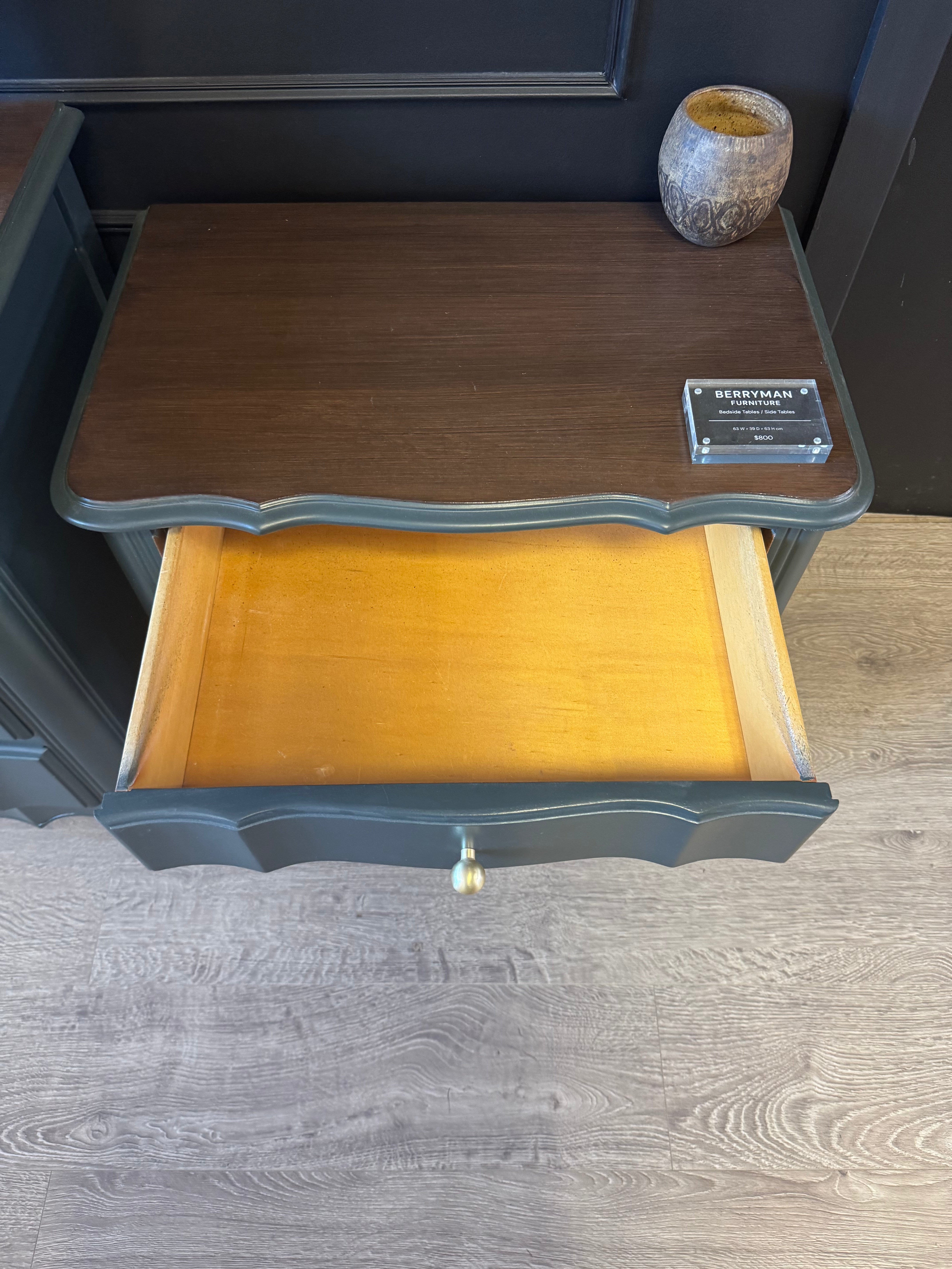 'Berryman Furniture' Bedside Tables