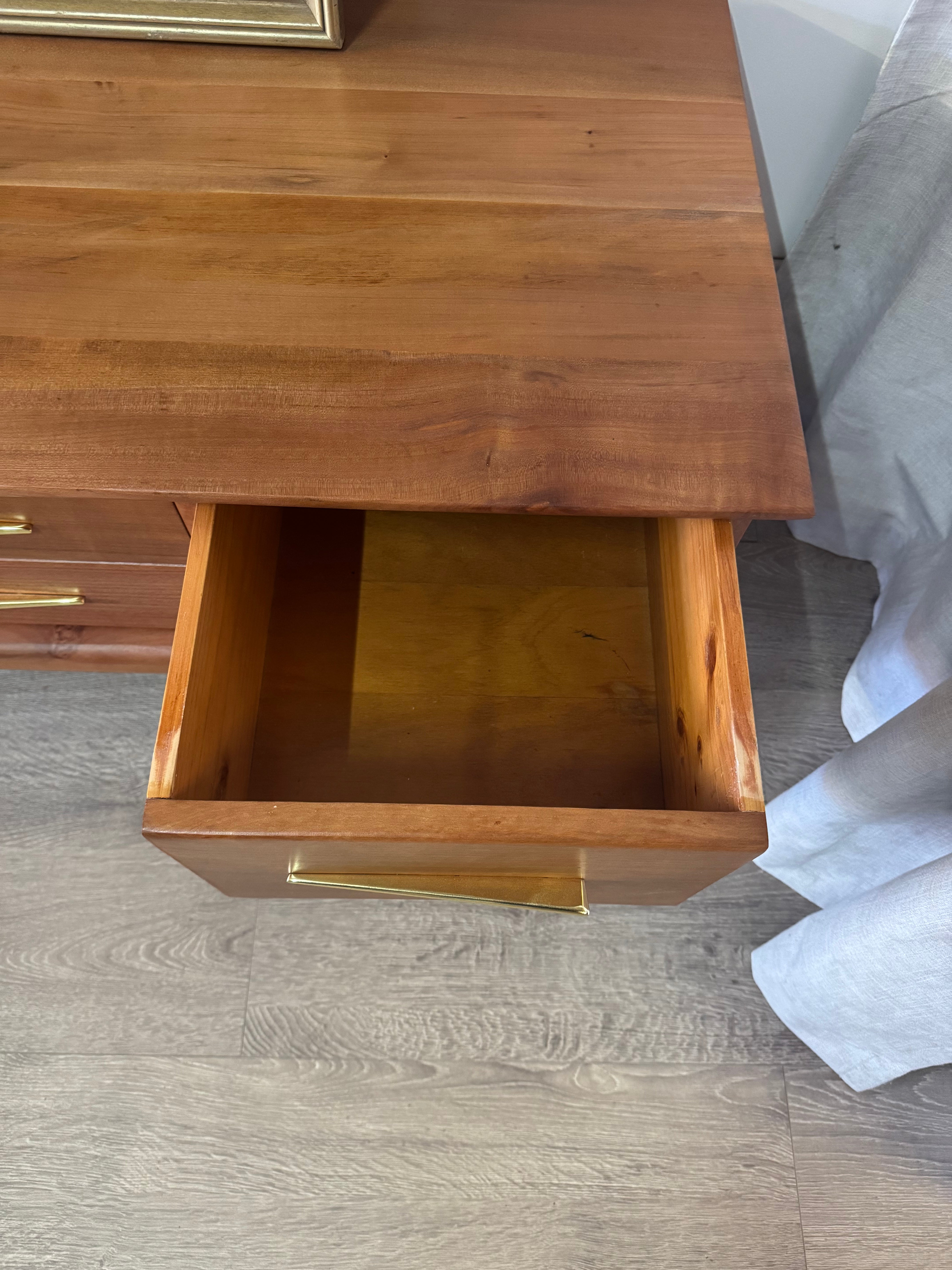 Fler lowboy console / tv unit with modern hardware