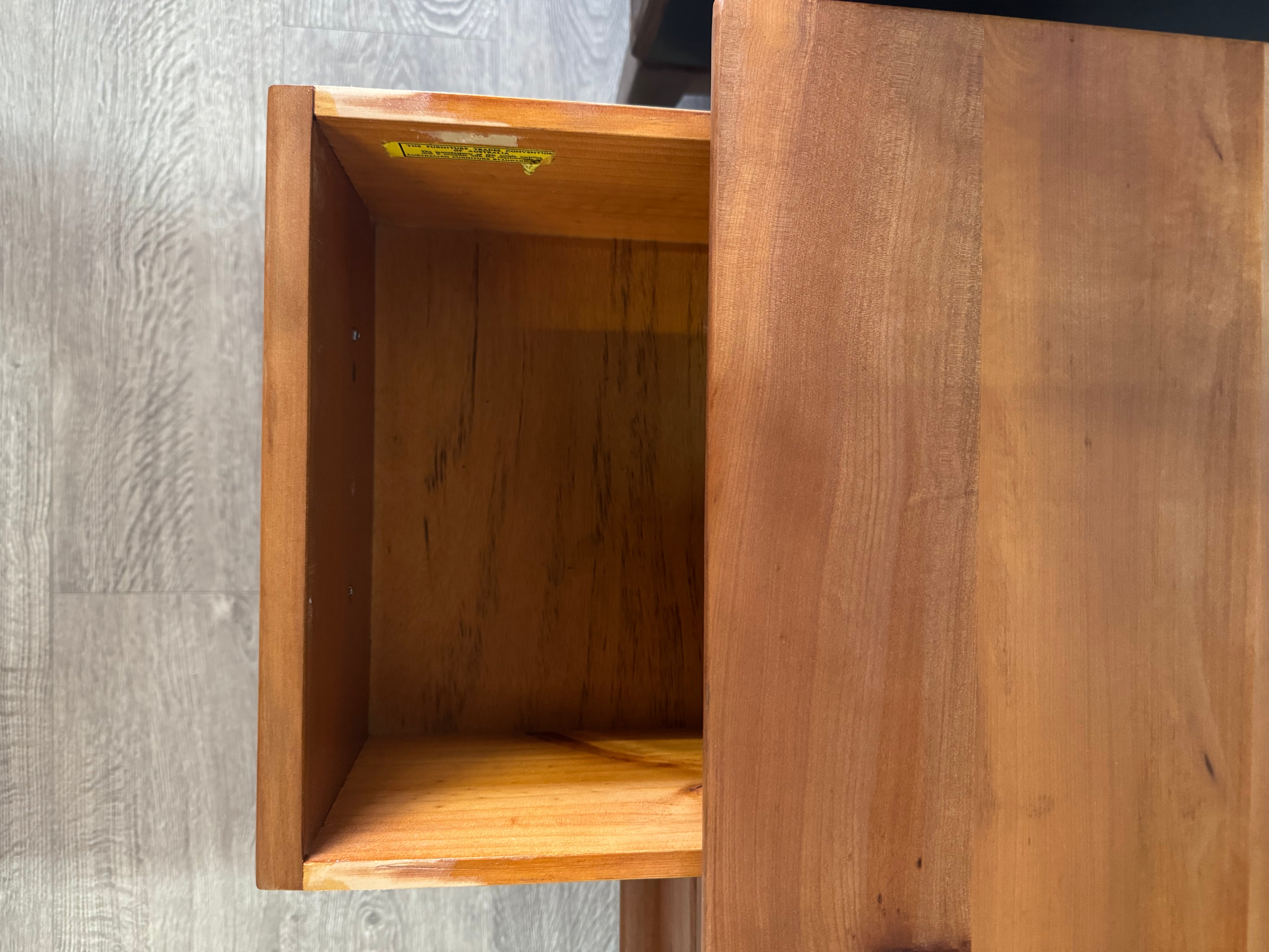 Fler lowboy console / tv unit with modern hardware