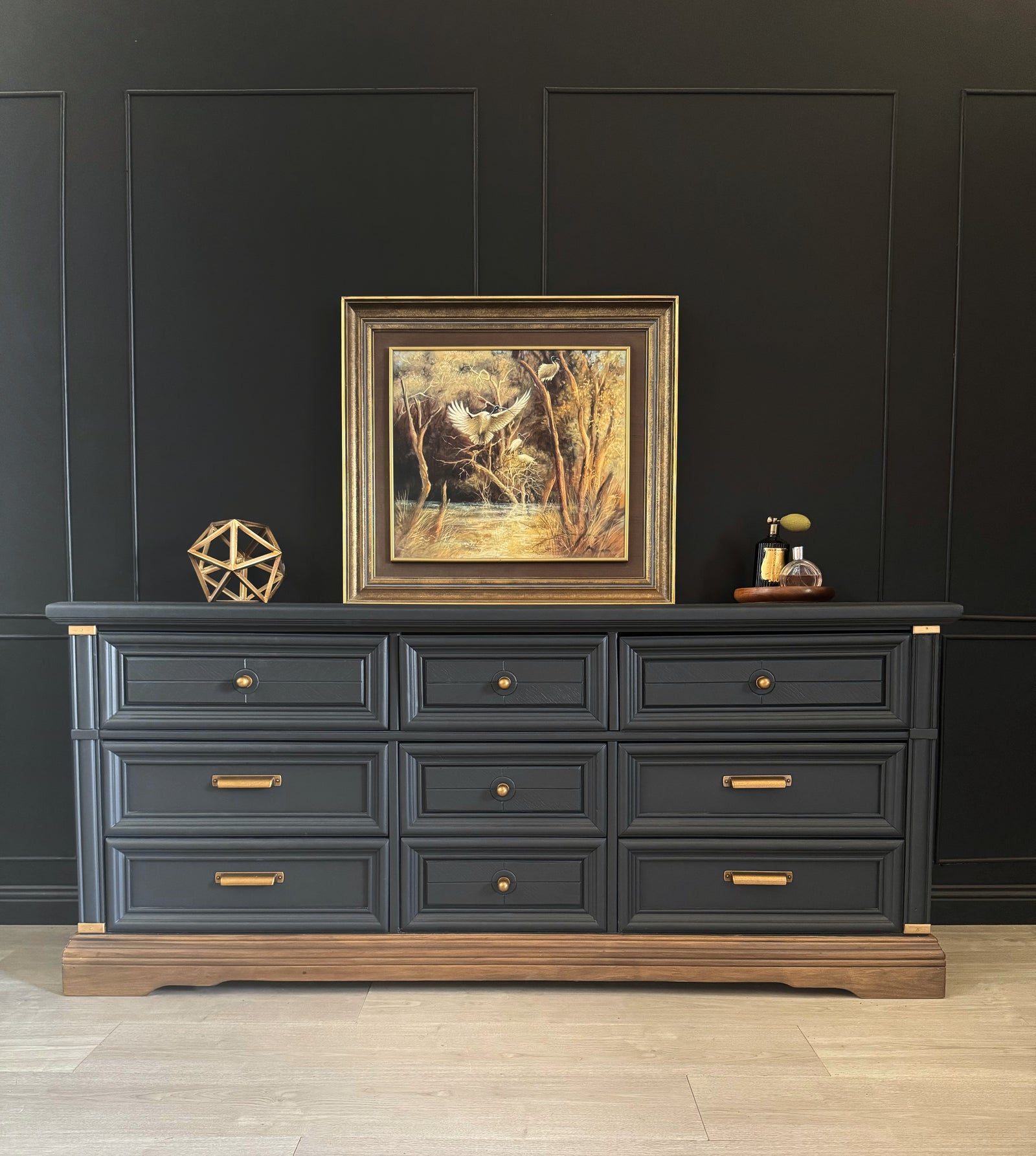 Drexel Furniture dresser charcoal