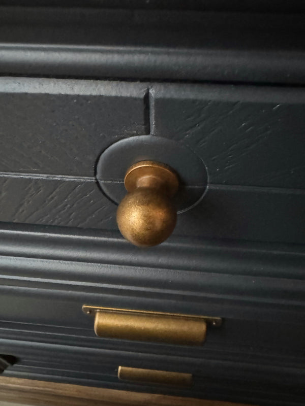 Drexel Furniture dresser charcoal, view 8